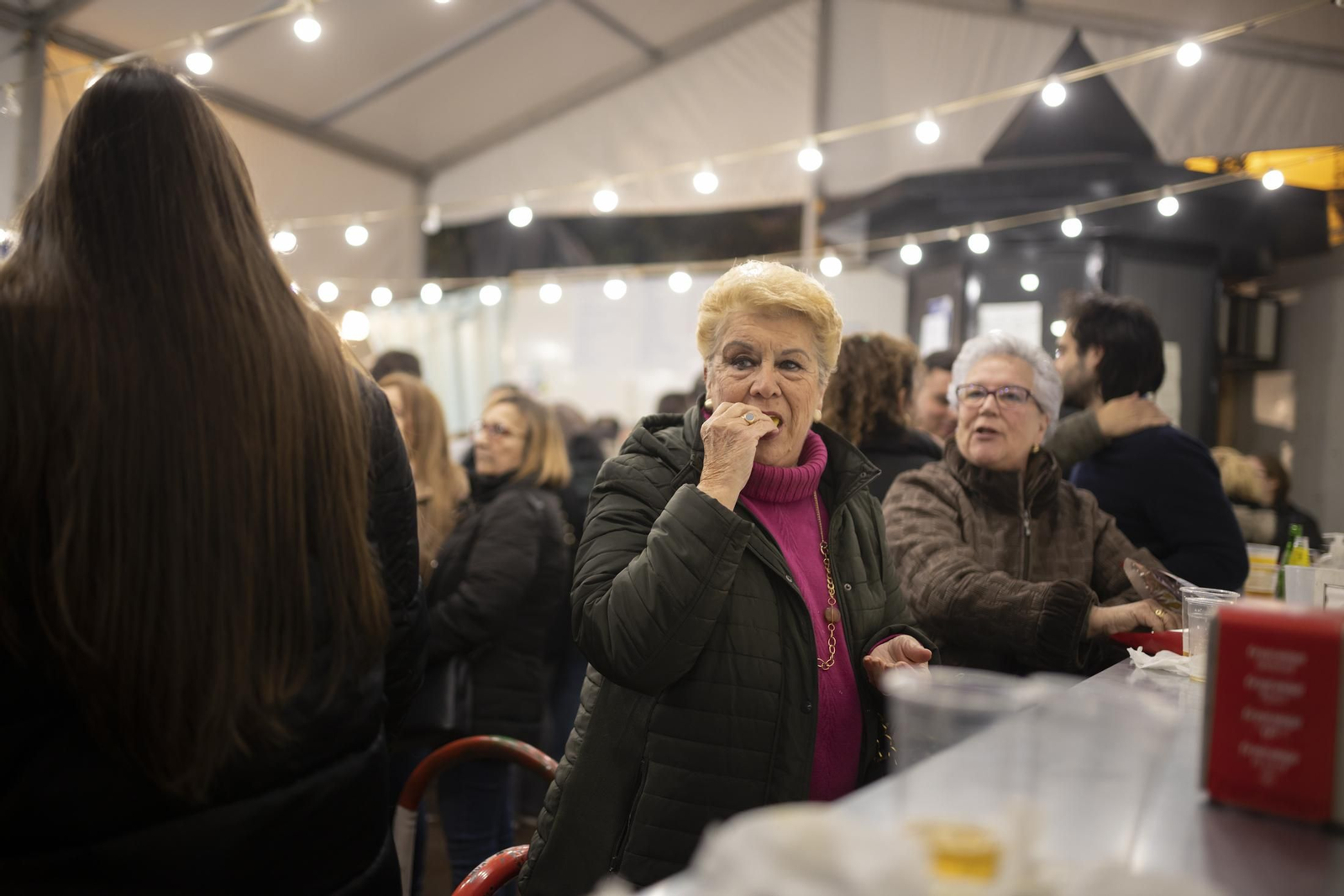 Ambiente en el último día de semifinales del Carnaval Colombino