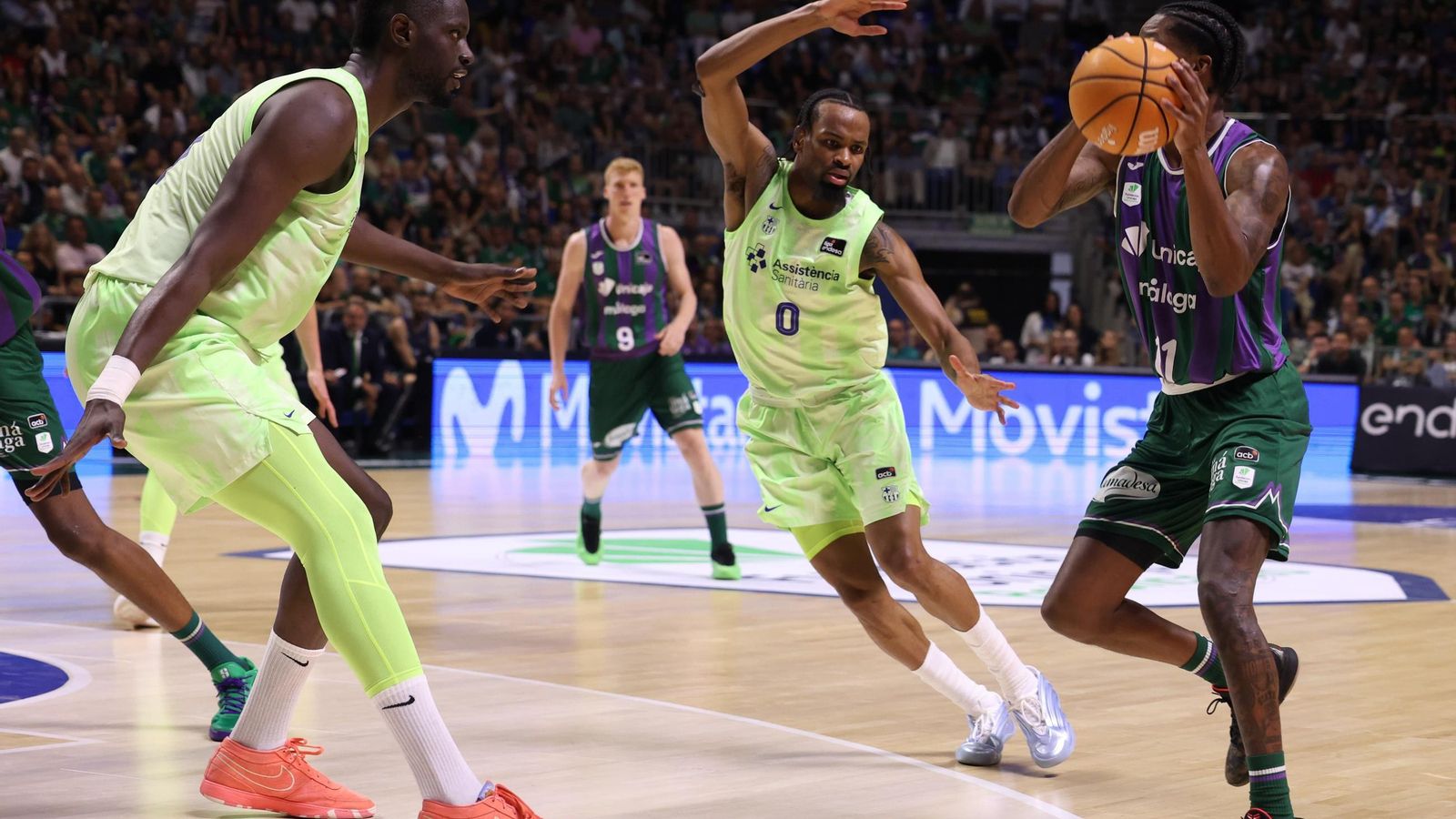 Las fotos del Unicaja-Barcelona, primer partido del play off de la Liga Endesa
