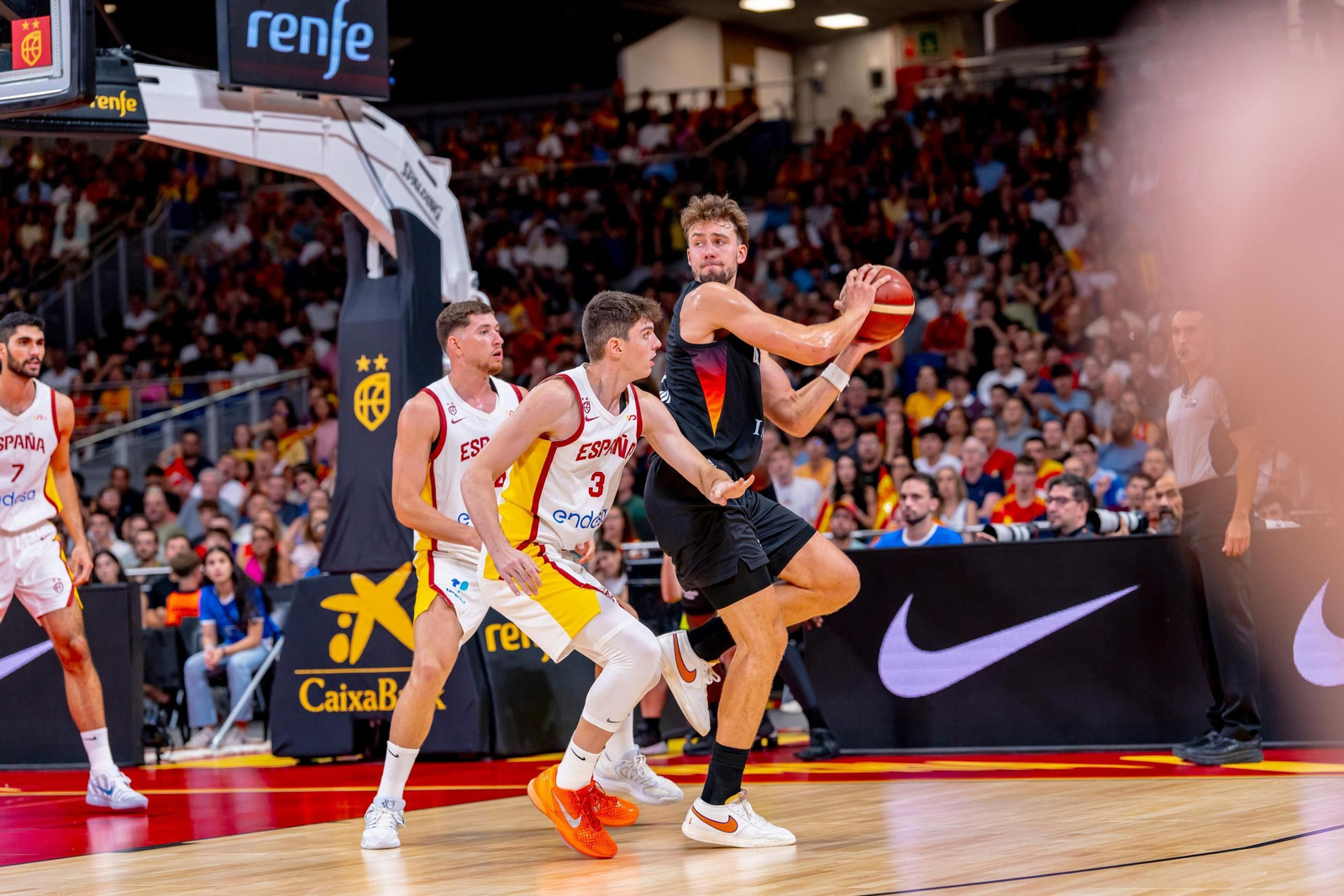 Las mejores fotos del España-Alemania de baloncesto