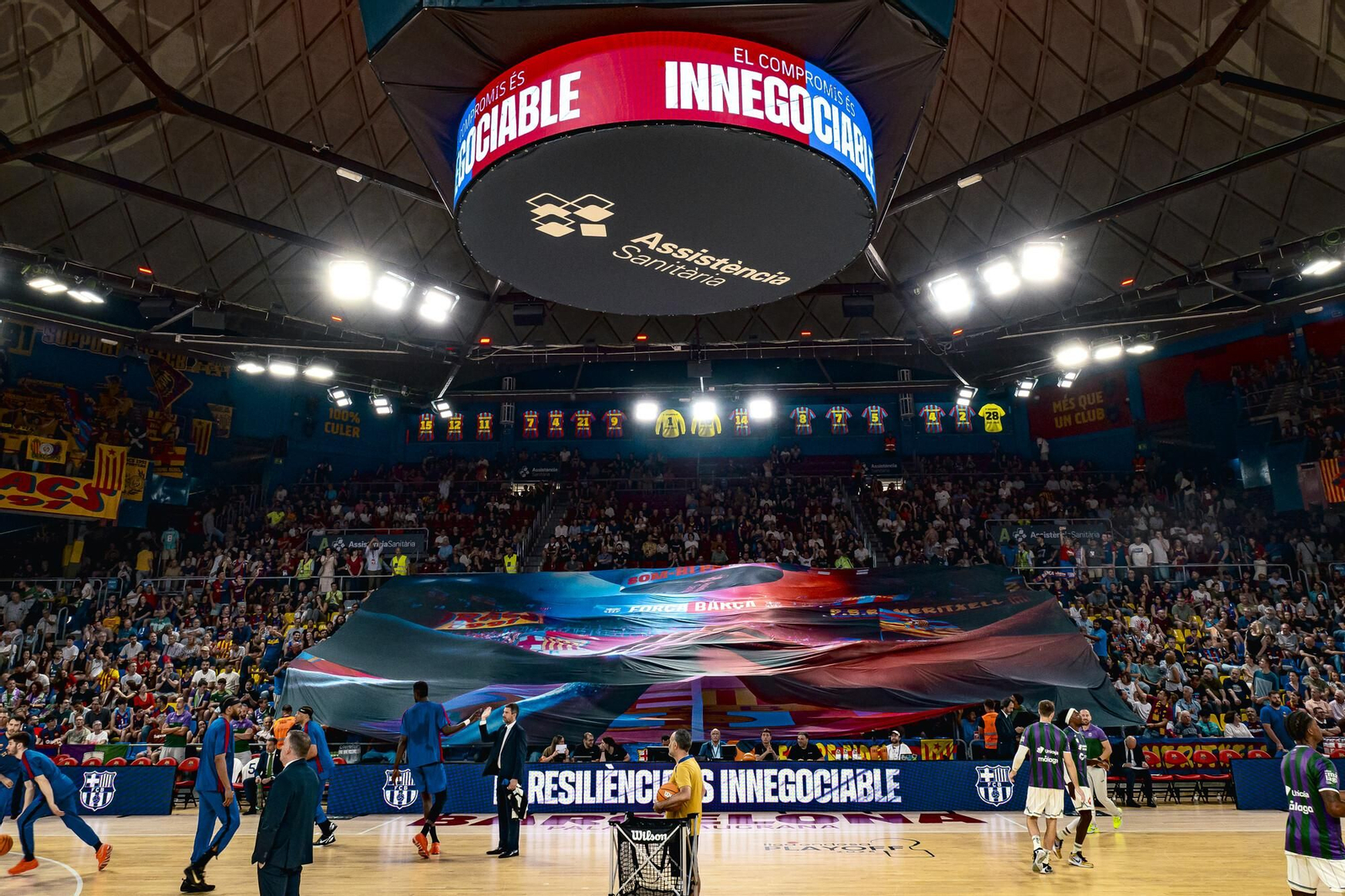 Las fotos del Barça-Unicaja, 2º partido del play off de la ACB