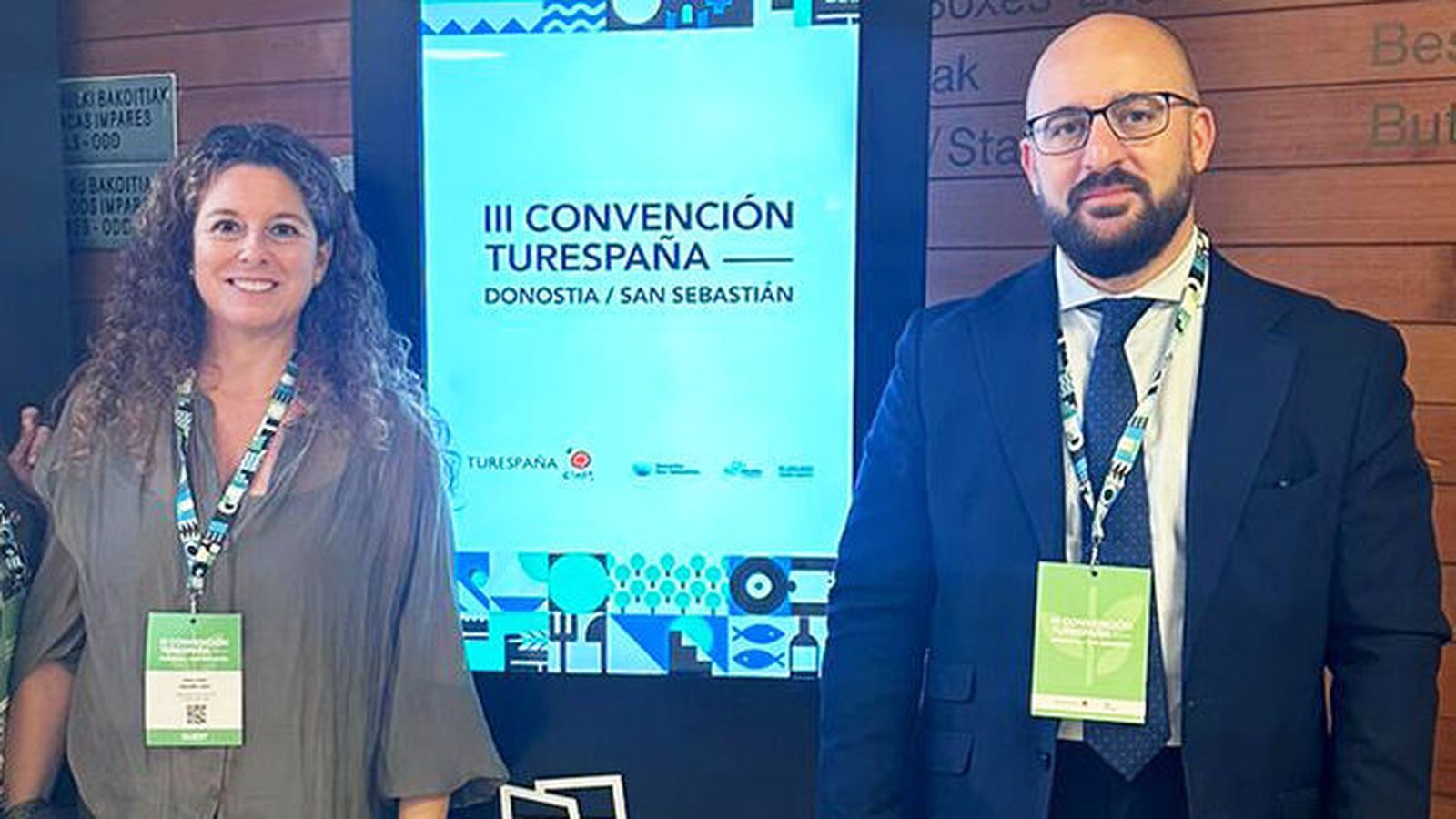 Germán Beardo, en la convención Turespaña.