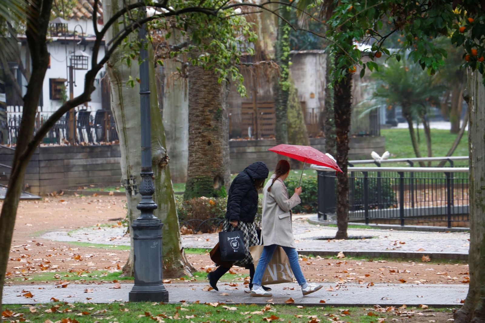El paso de la borrasca Goretti por Córdoba