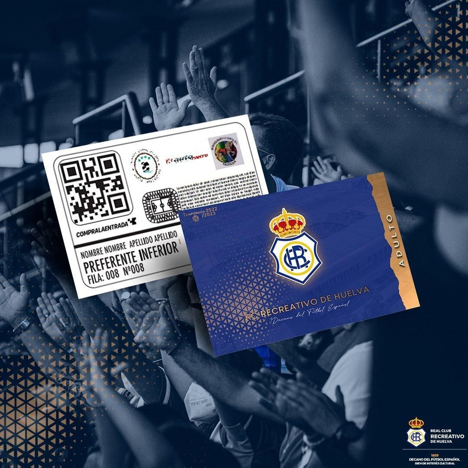 Los carnés de la próxima temporada.