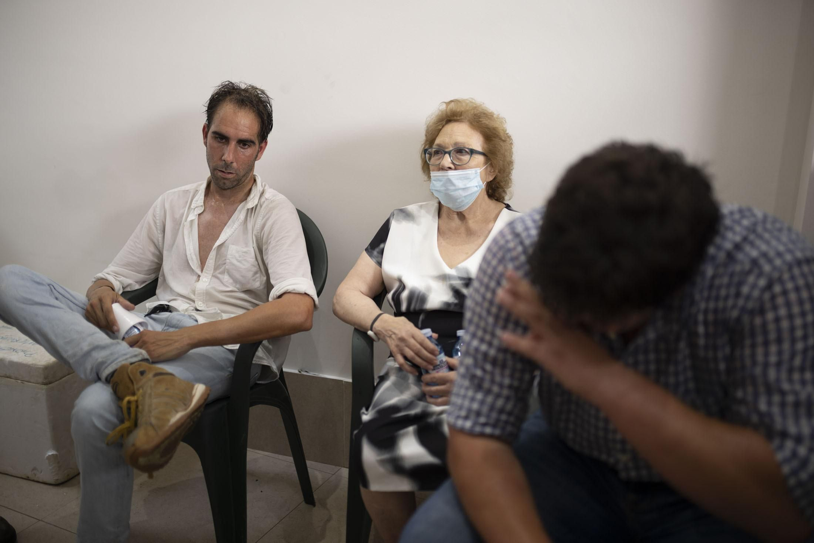 El sentimiento rociero se refleja en la cara de los almonteños.