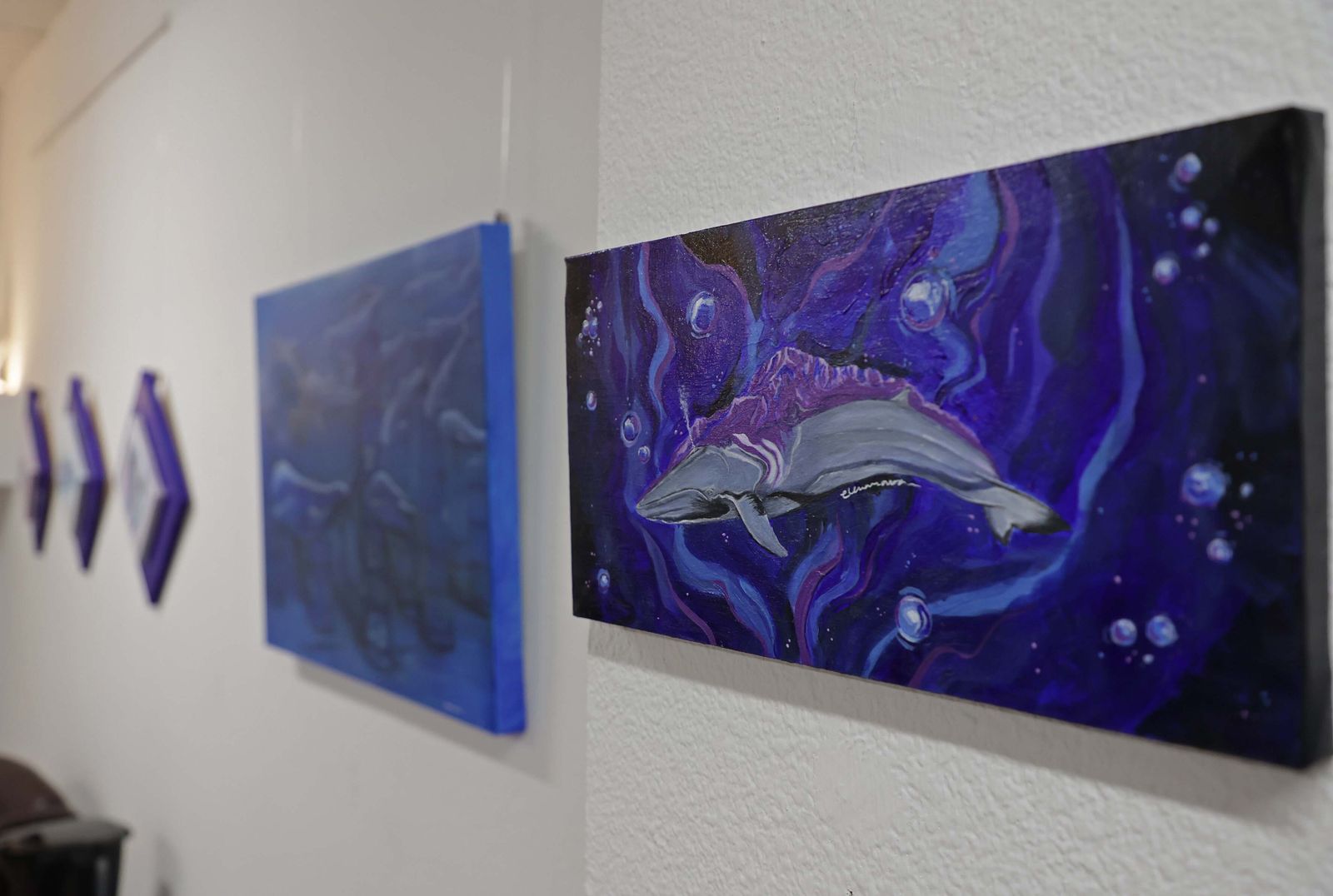 La exposición de Elena Novoa, en imágenes