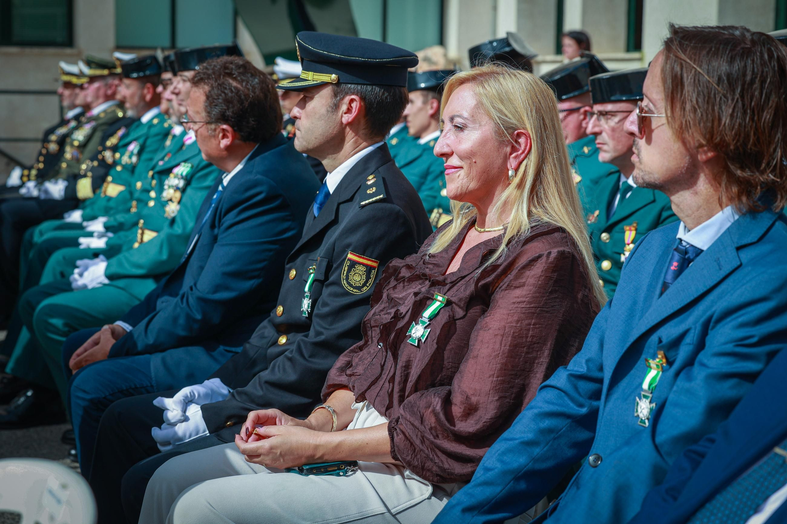 Las imágenes de los actos del Día del Pilar de la Guardia Civil de Cádiz