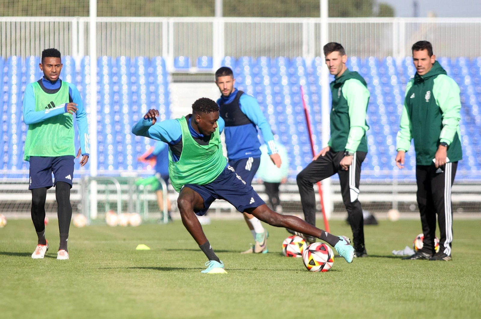 Entrenamiento del Recreativo de Huelva en imágenes