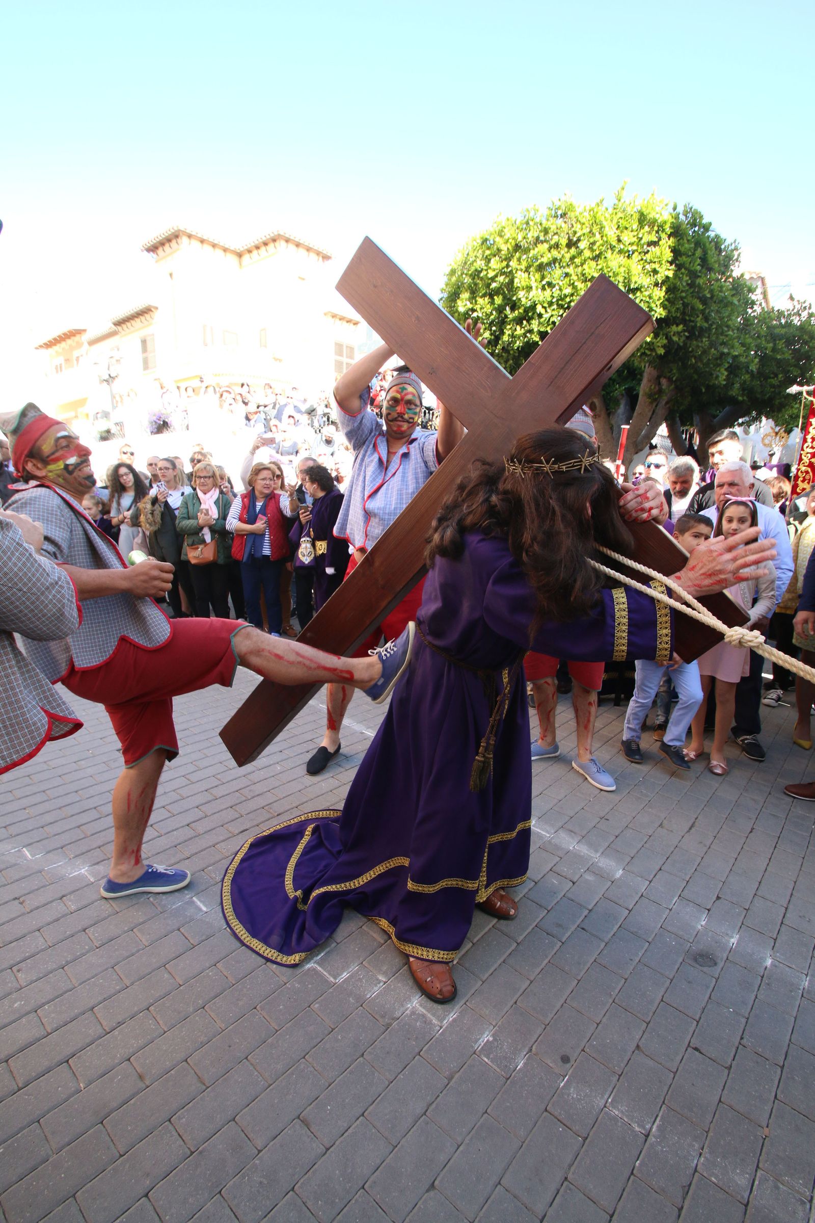 El Viernes Santo se celebra la Judea, la procesión más famosa de Cuevas.