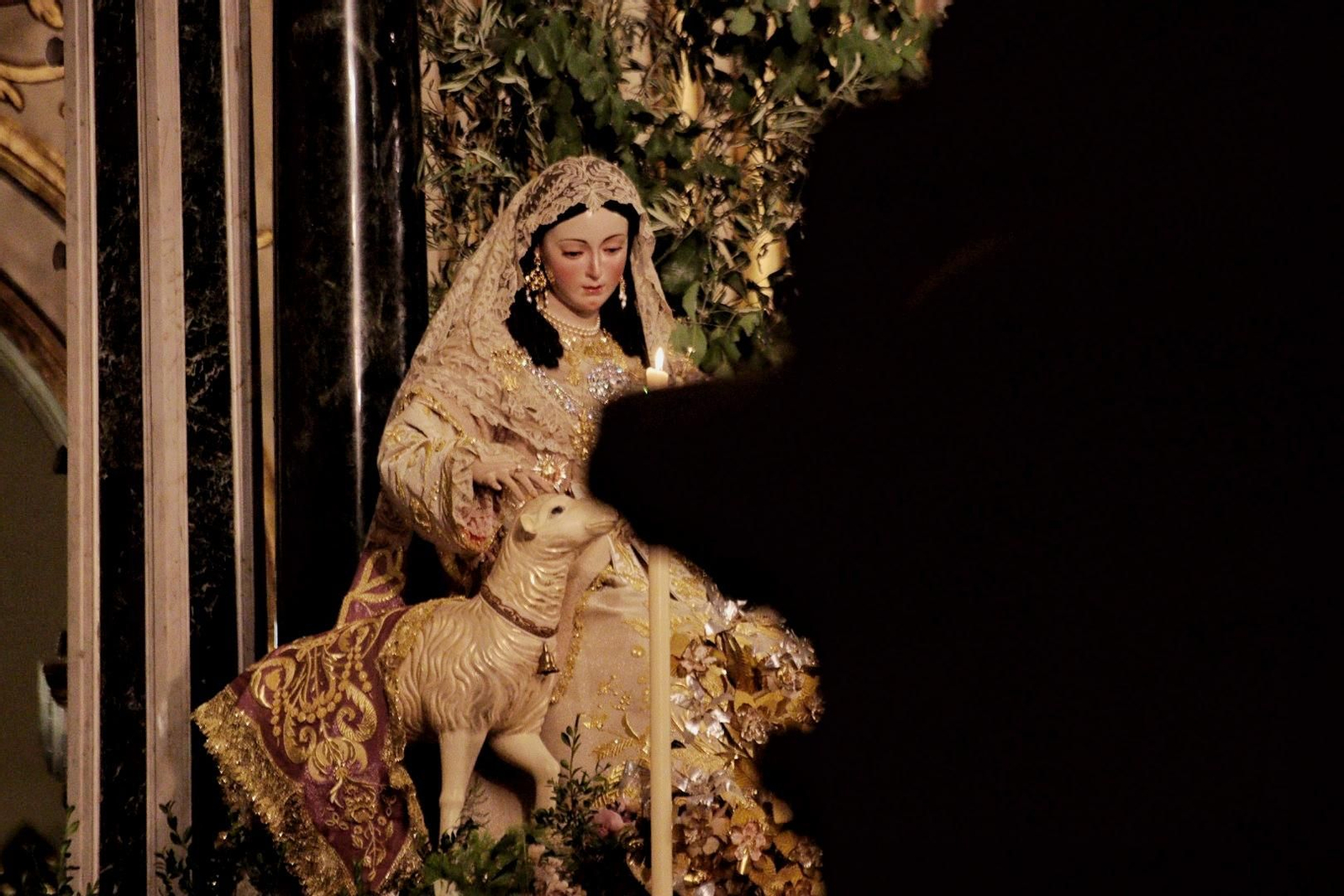 Las fotos de la coronación de la Divina Pastora de Málaga