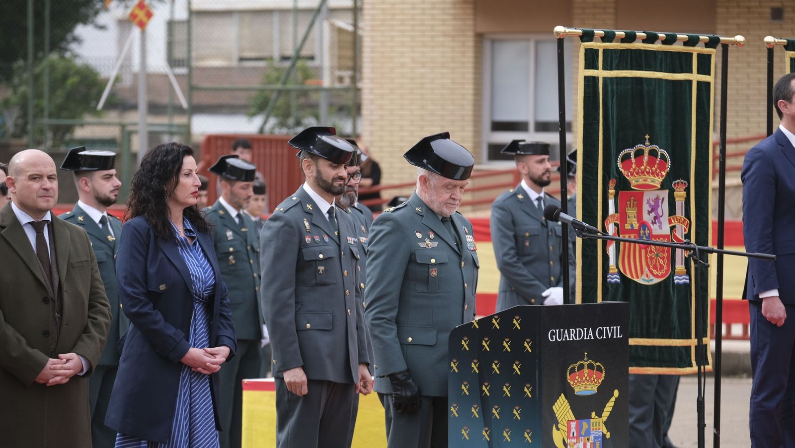 Las imágenes de la toma de posesión del nuevo coronel jefe de la Guardia Civil de Almería