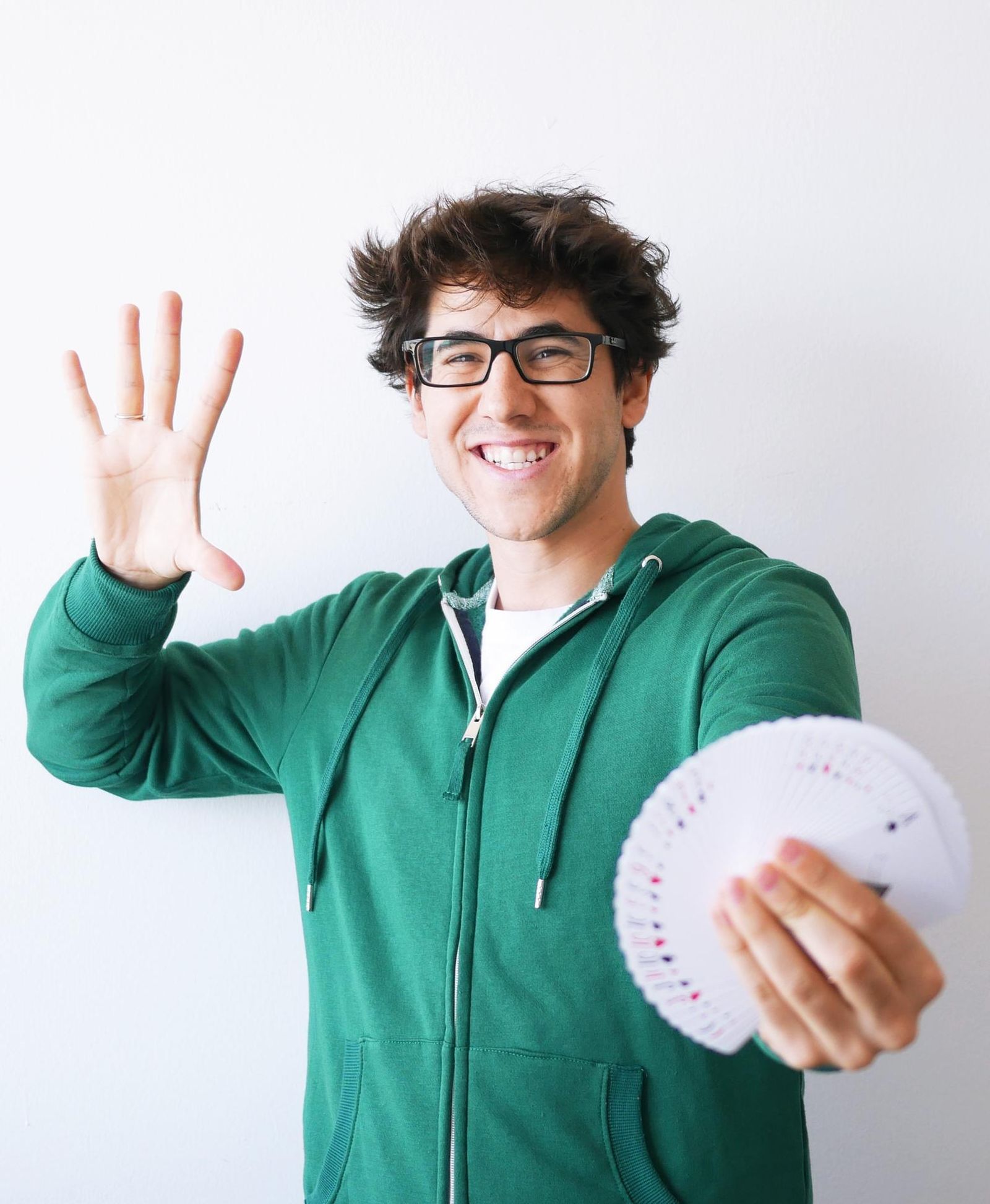 El joven mago Borja Montón.