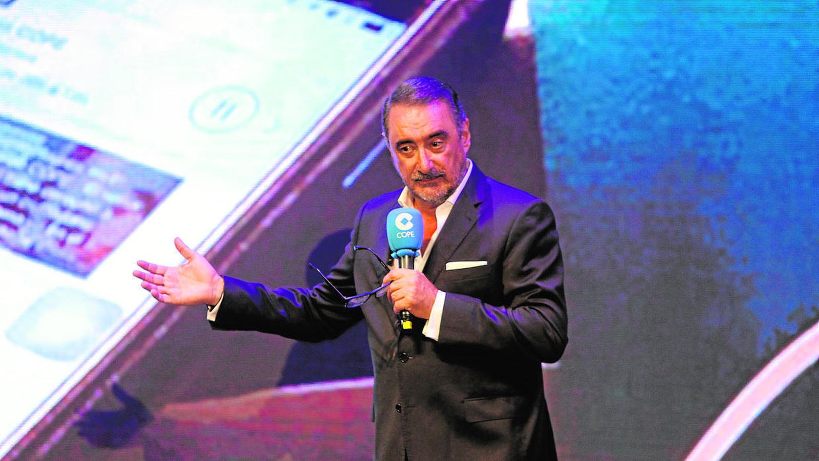 Carlos Herrera, en la presentación de la nueva temporada de la emisora.