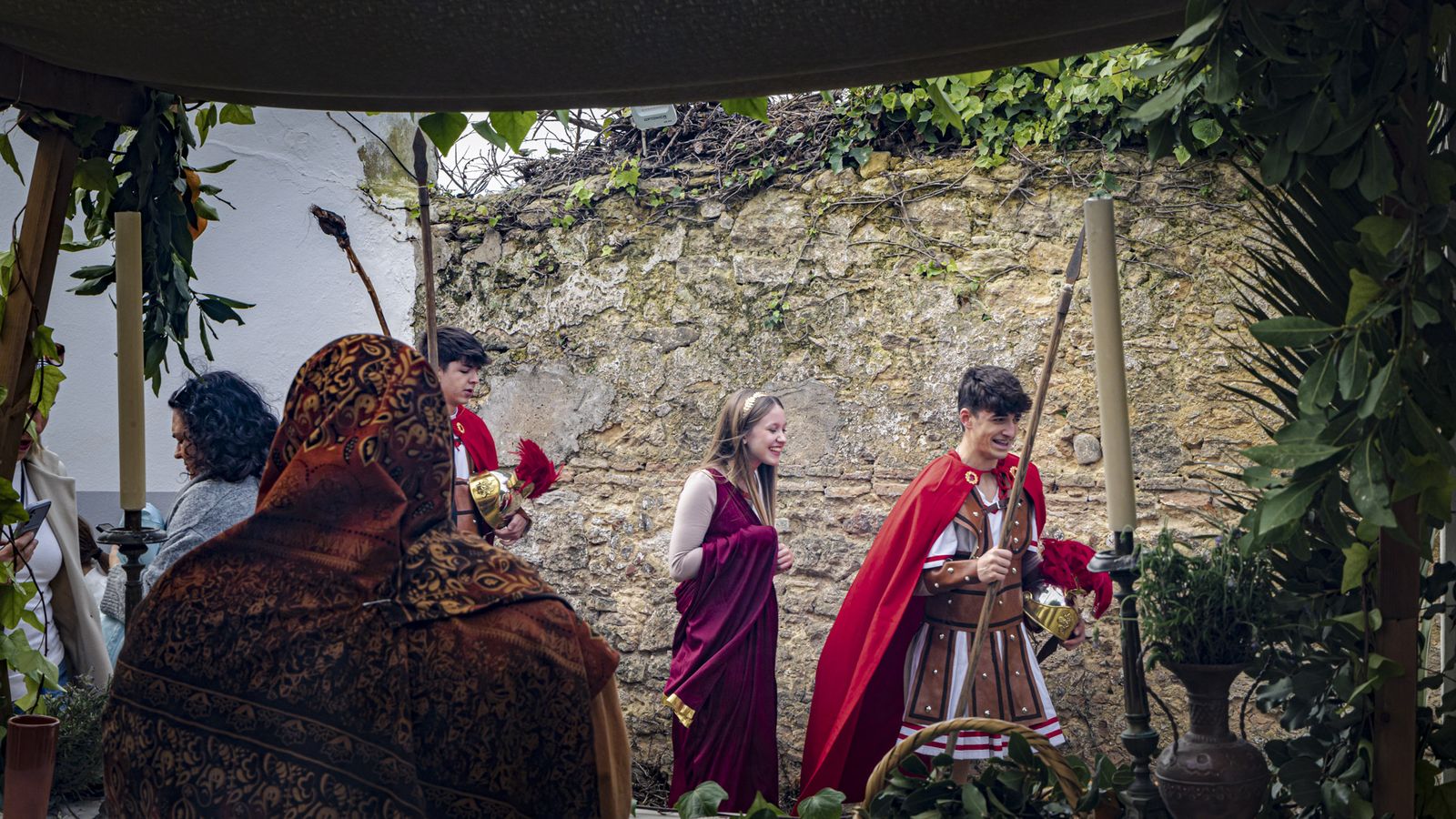 Las imágenes del Belén viviente en Medina Sidonia