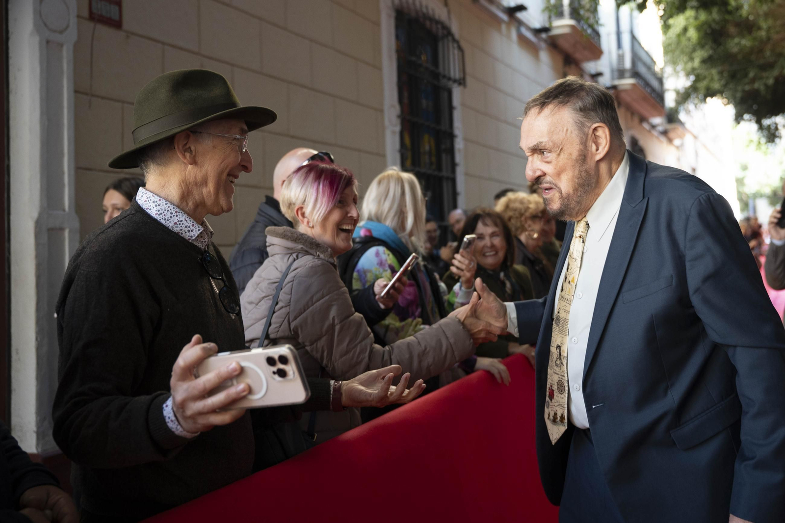 La estrella a JOHN RHYS-DAVIES luce en el paseo de la fama de Almería