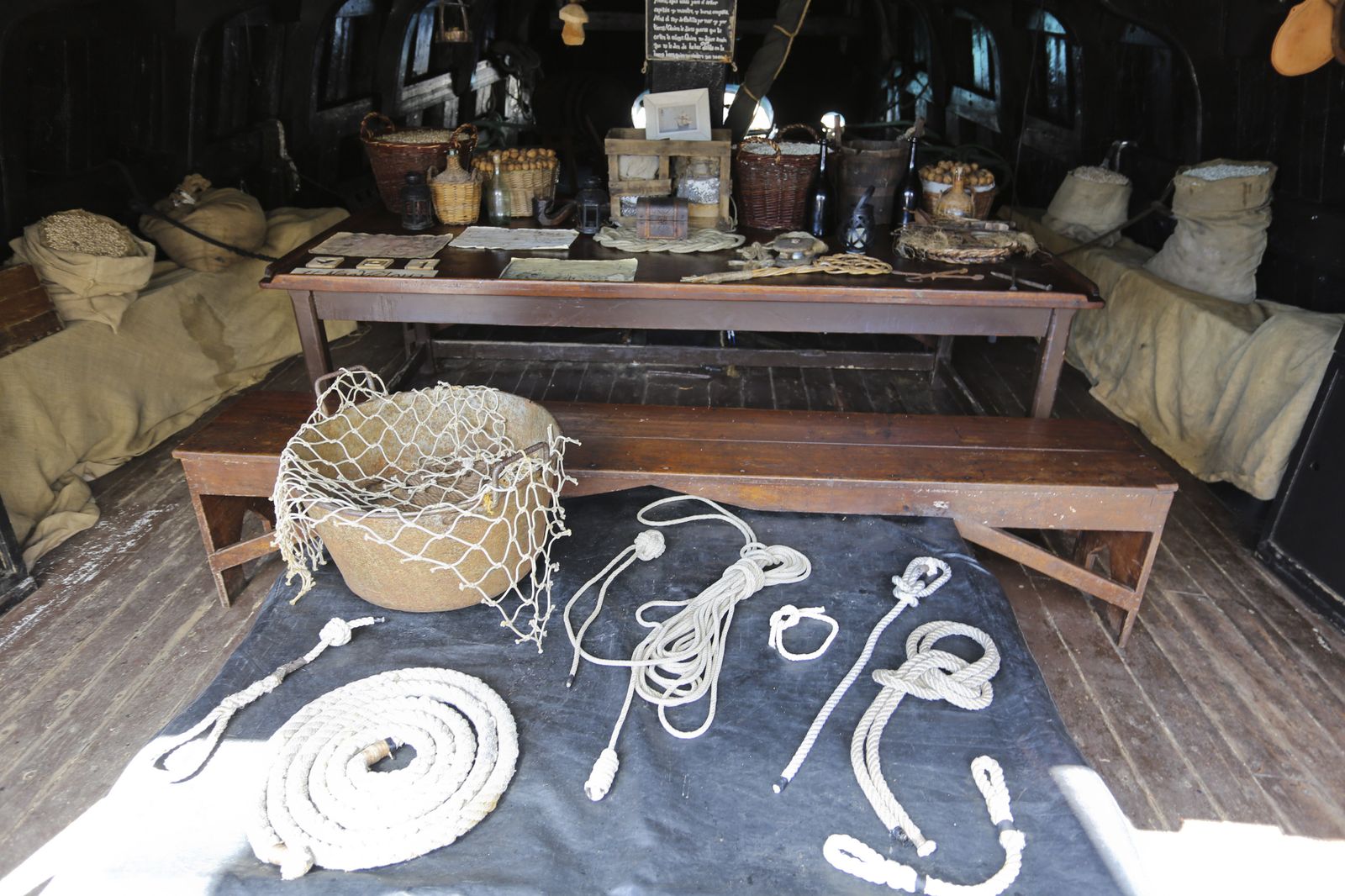 Las fotos de la nao 'Victoria' en el puerto de Málaga