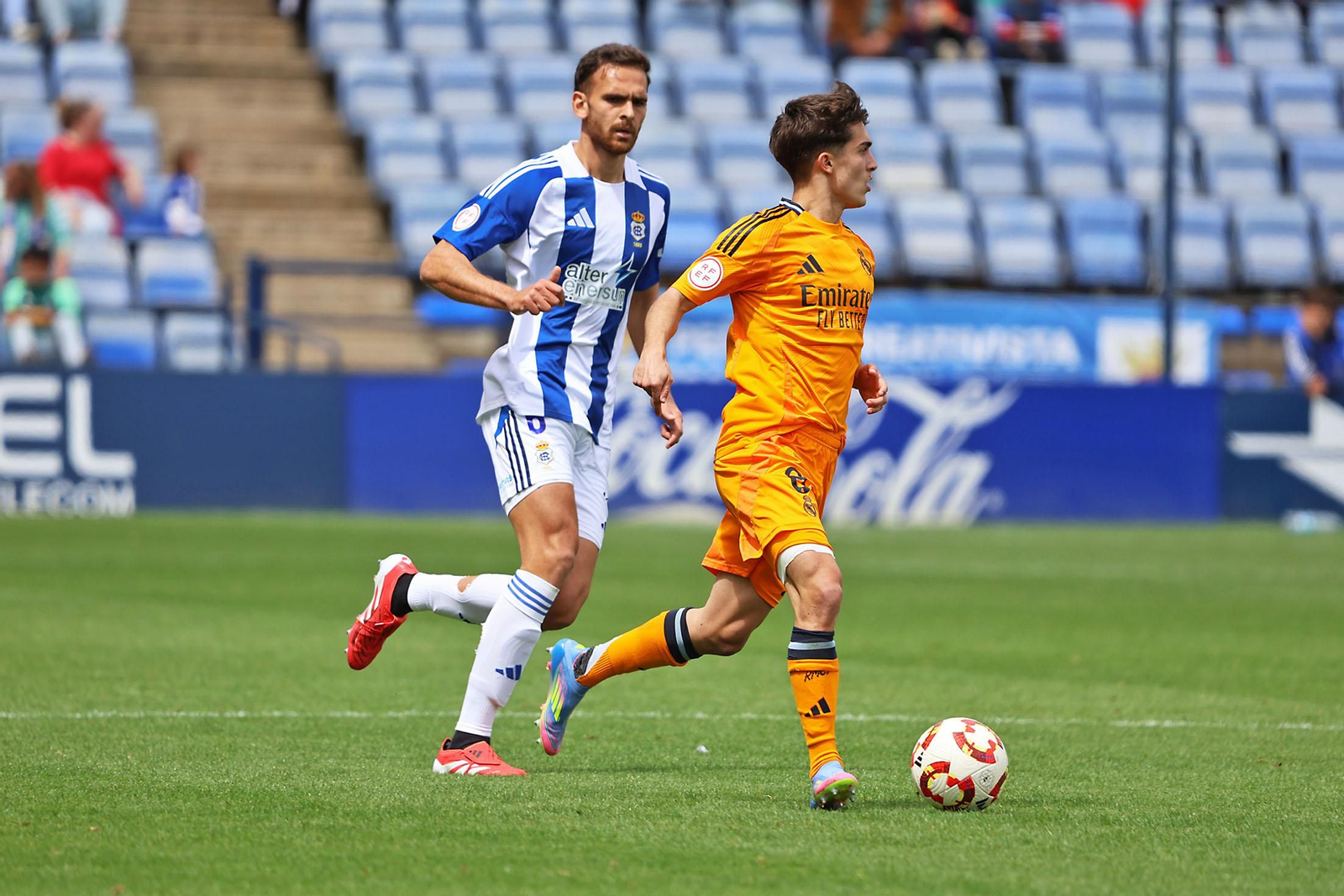 Las imágenes del Recreativo de Huelva- Real Madrid Castilla