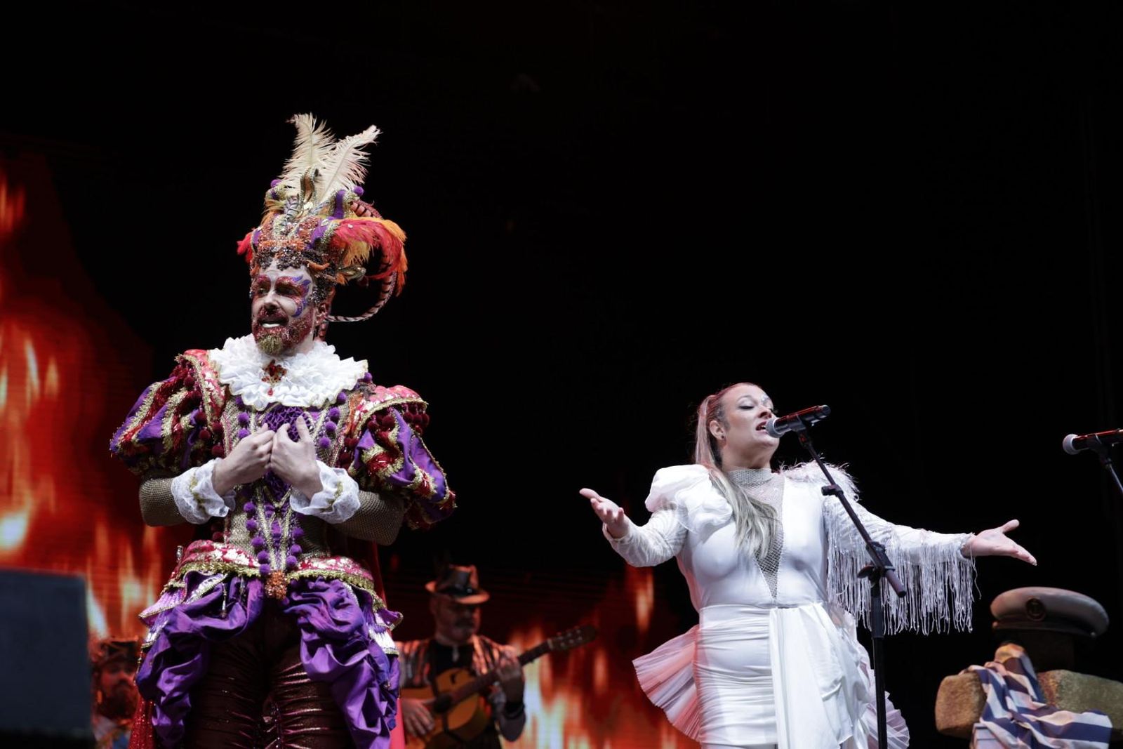 Cortejo, acto y quema del Dios Momo del Carnaval de Cádiz 2026