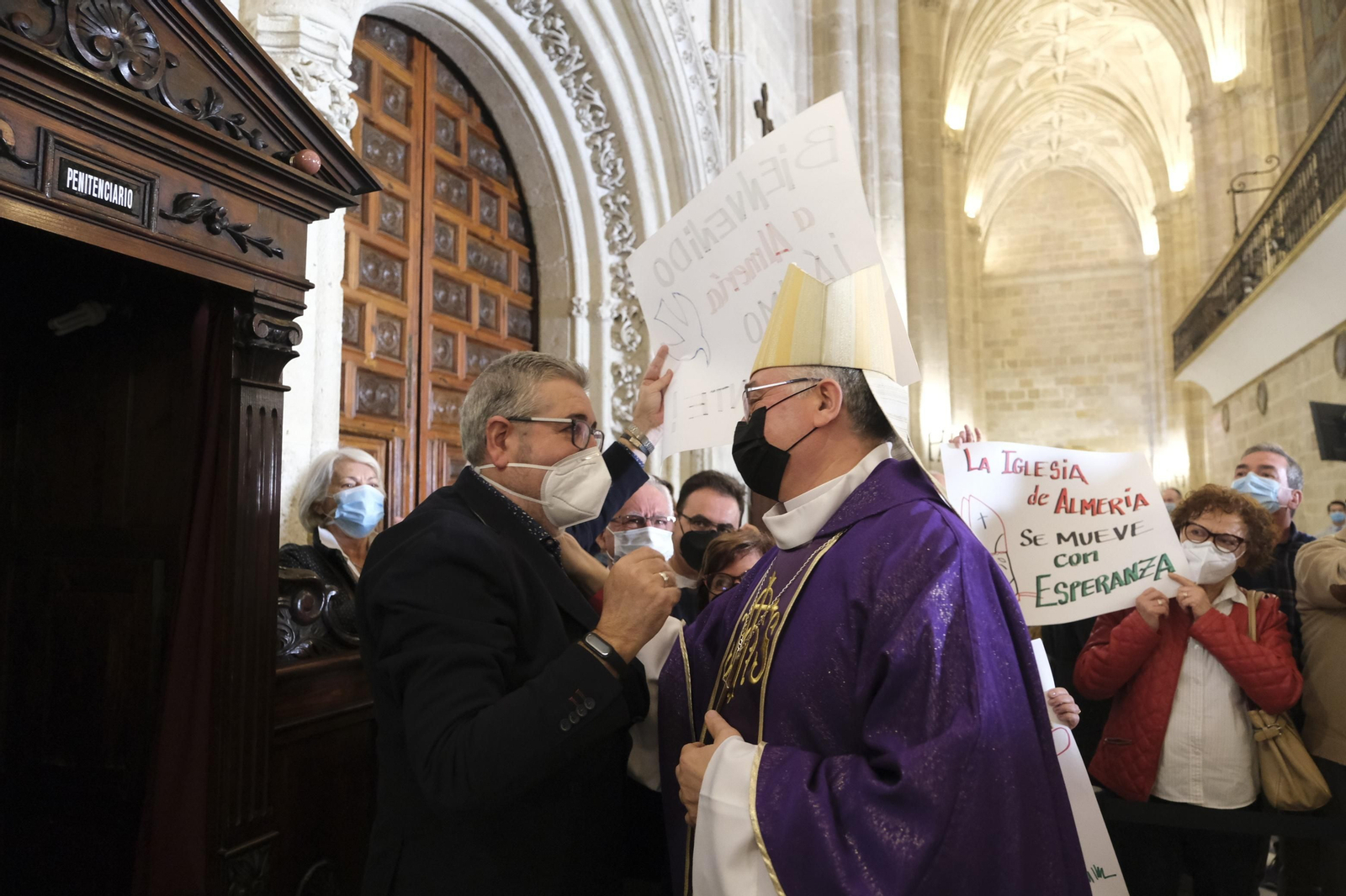 Fotogalería toma posesión nuevo Obispo Coadjutor de Almería, Antonio Gómez Cantero.
