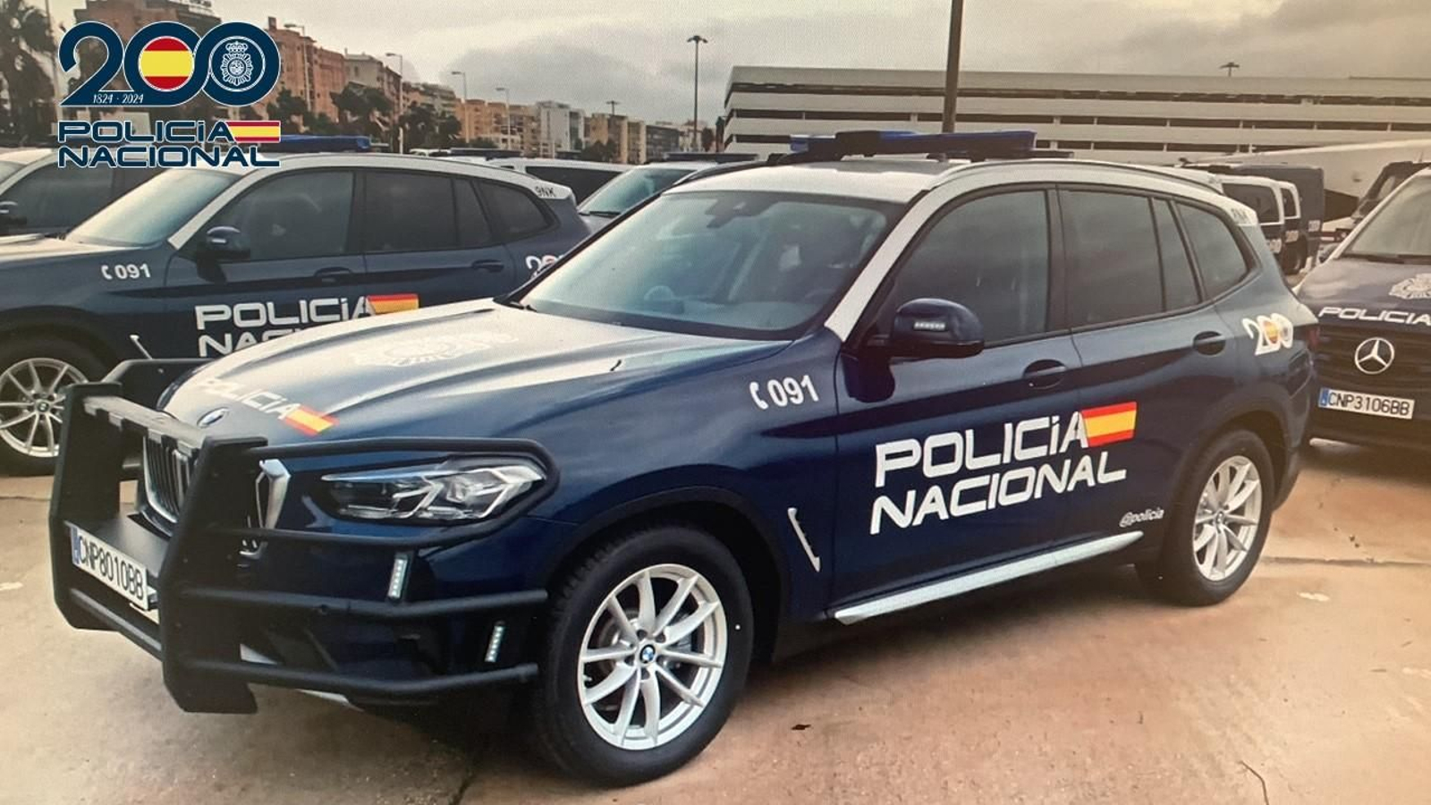 Imagen de archivo de un vehículo de la Policia Nacional
