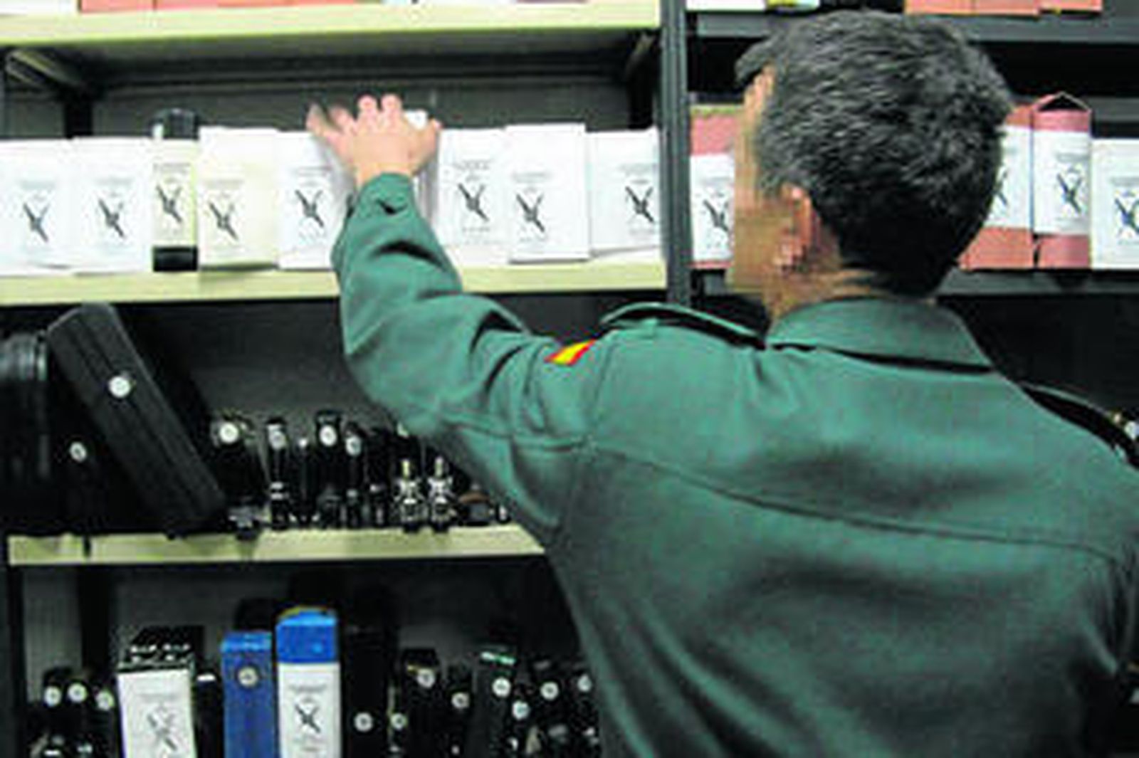 La Comandancia envía 300 armas a fundir para hacerlas chatarra