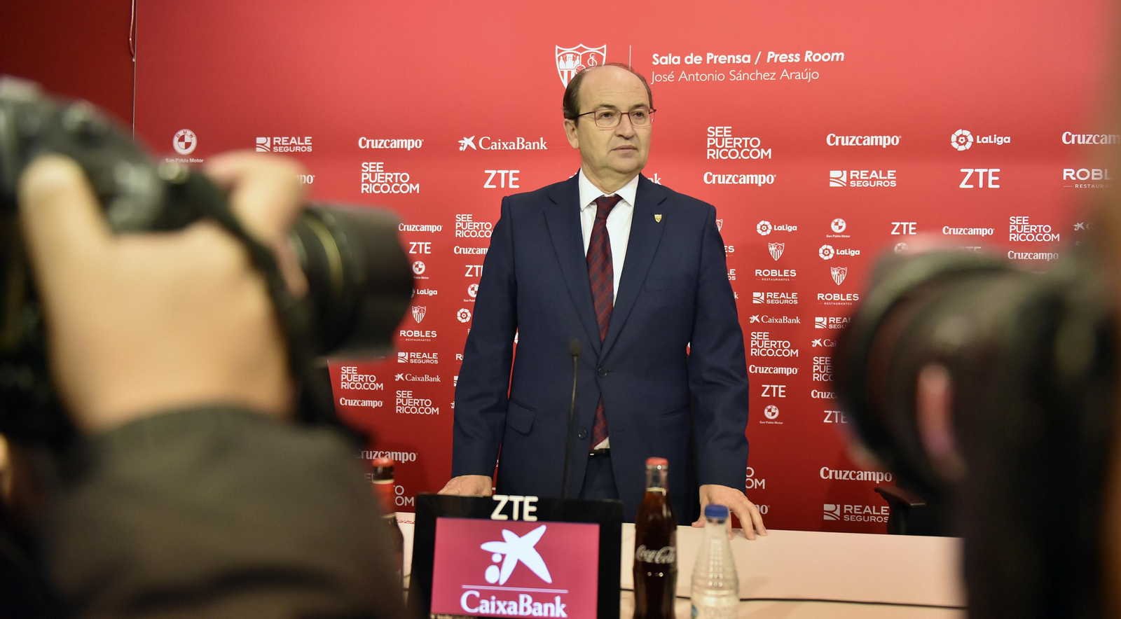 José Castro, en su última comparecencia.