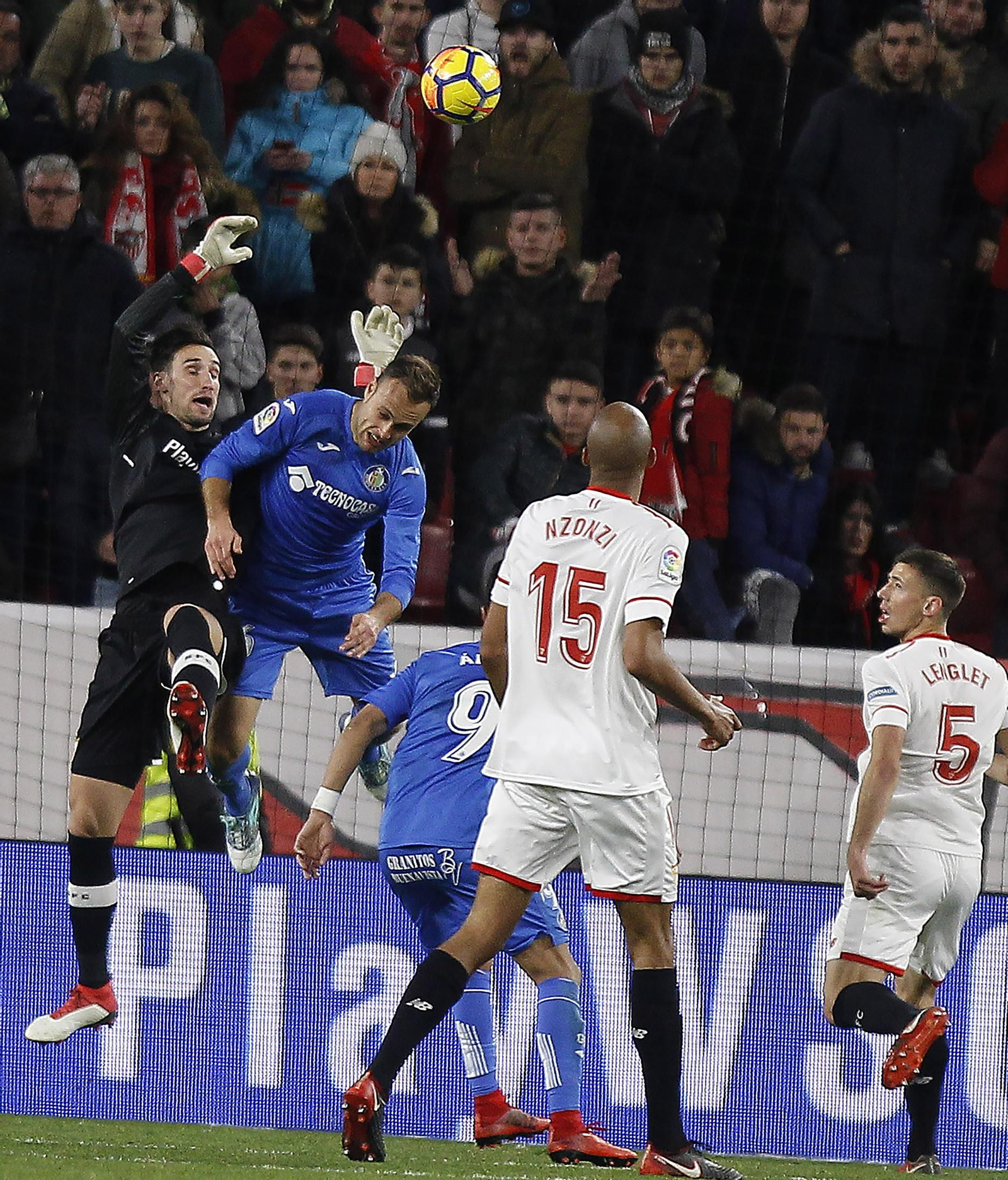 El Sevilla-Getafe en imágenes