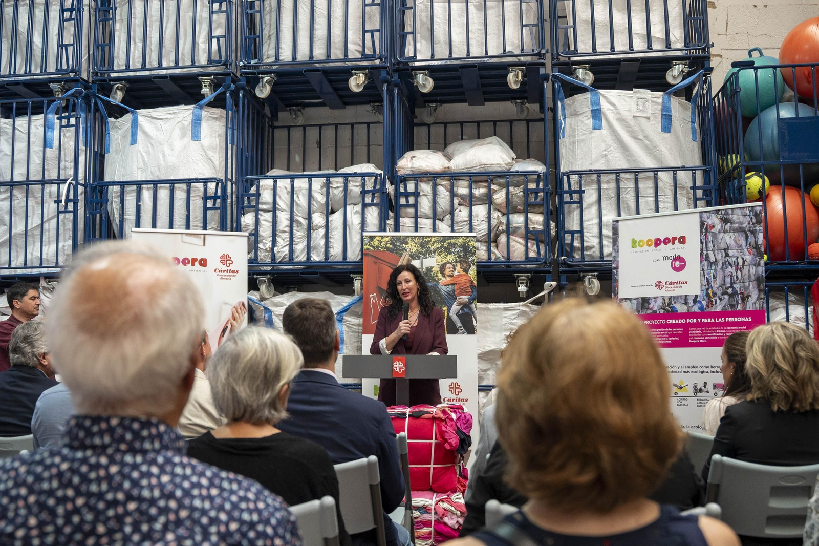 Cáritas Koopera en Almería celebra el 10º aniversario, en imágenes