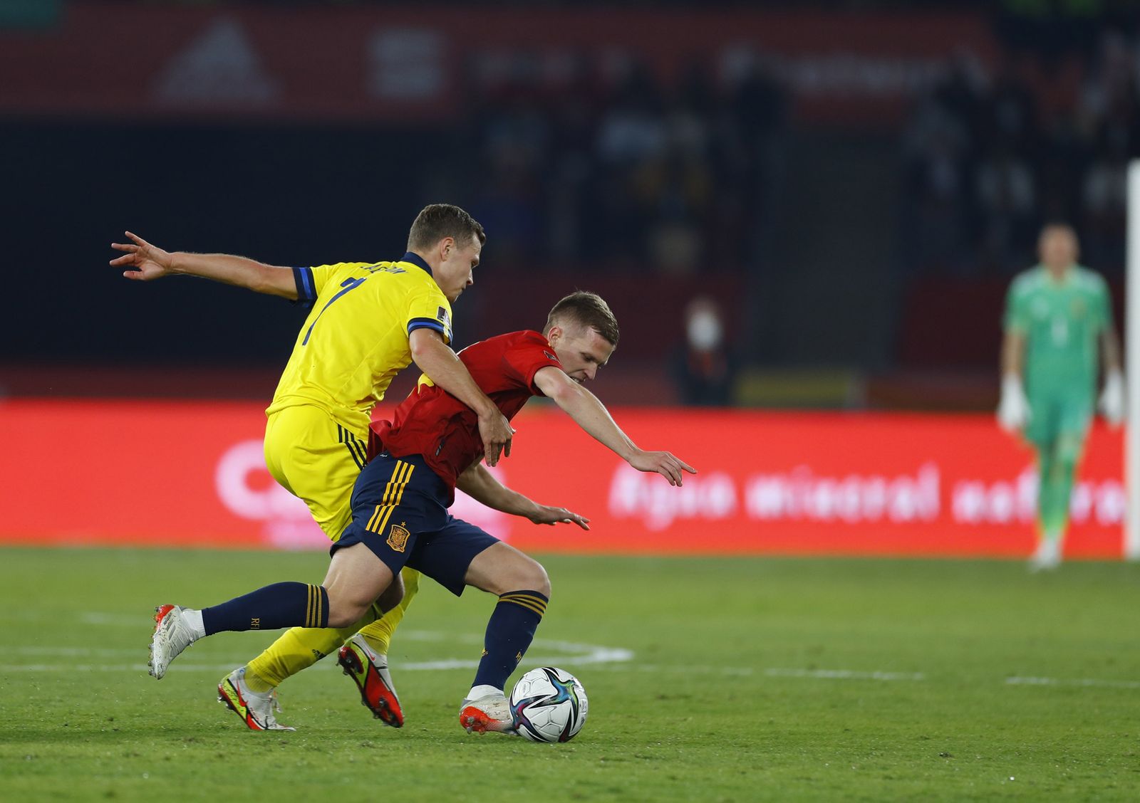 Las imágenes del España-Suecia