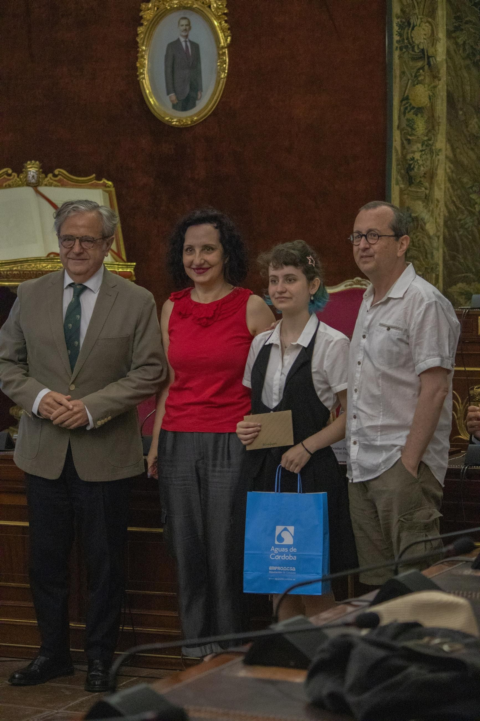 Las mejores imágenes de la entrega de premios del II Certamen de Dibujos en conmemoración del Día Mundial del Agua