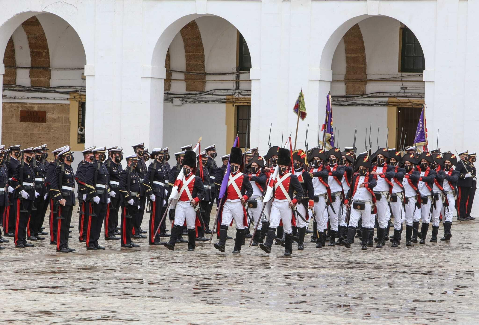 Así ha sido la conmemoración del 484 aniversario de la Infantería de Marina