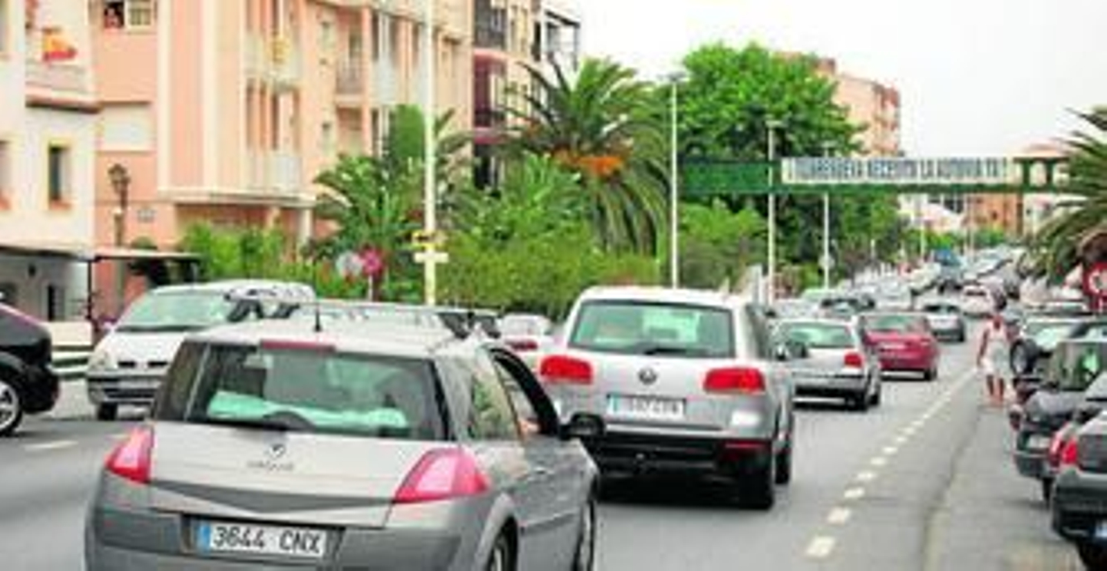 Vía Crucis en la 340