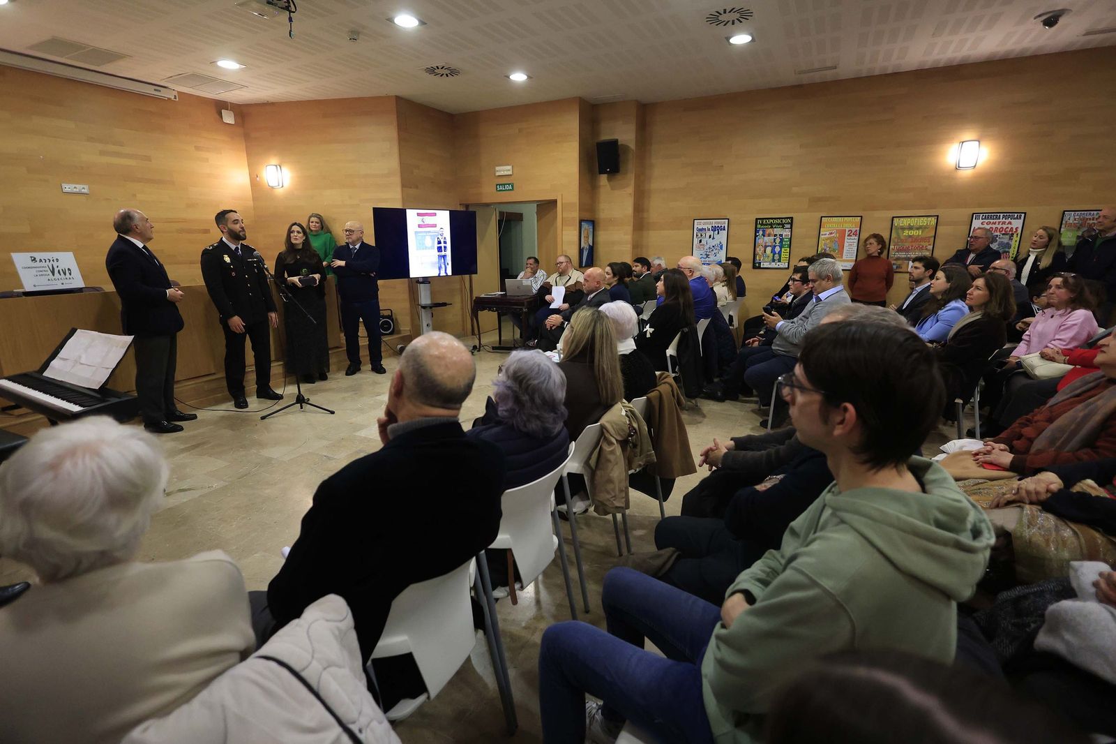 Fotos del acto por el 35 aniversario de la coordinadora Barrio Vivo de Algeciras