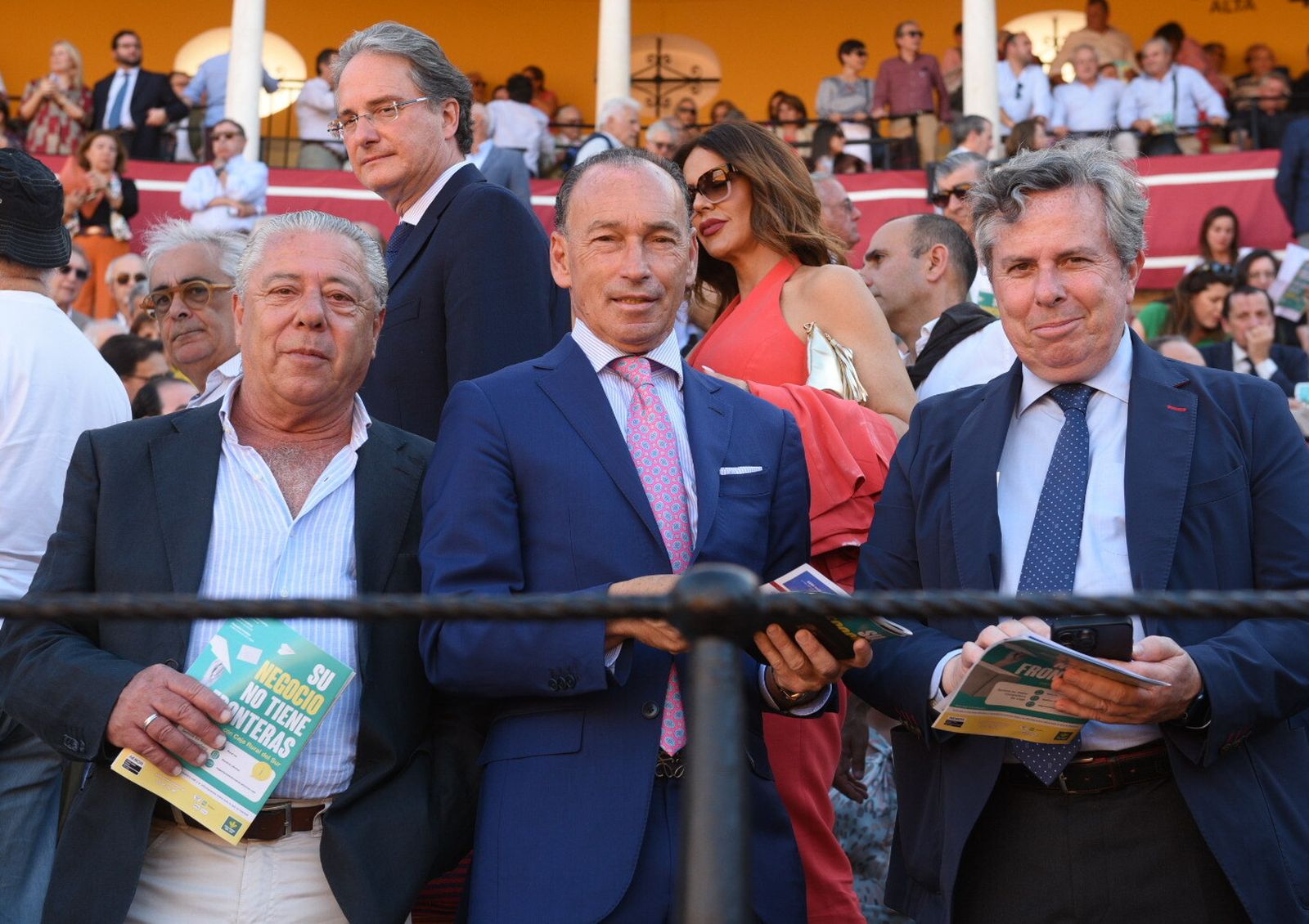 Salvador Fernández, Pepín Liria y Manolo Fernández