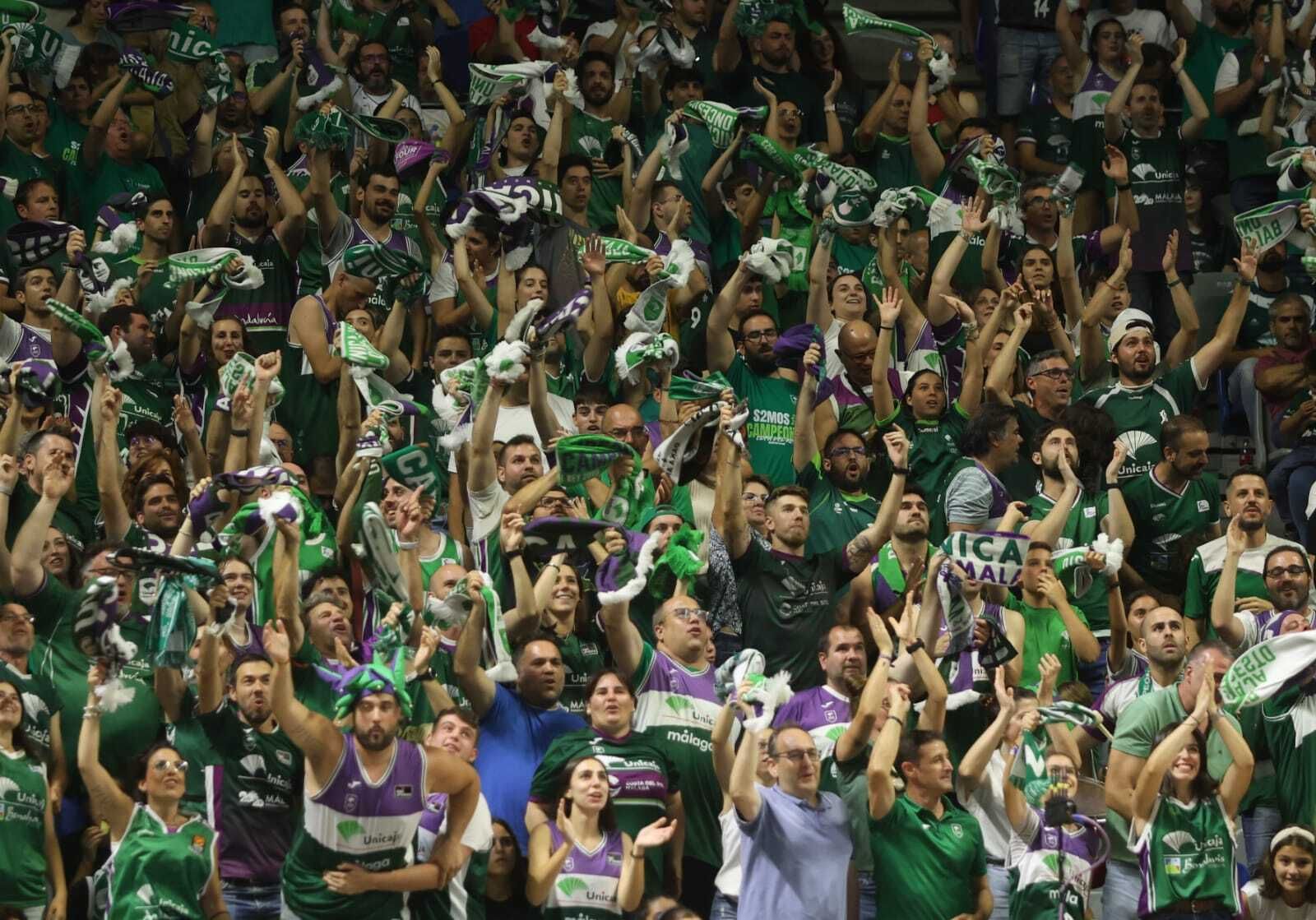 El Unicaja-Barcelona, en fotos