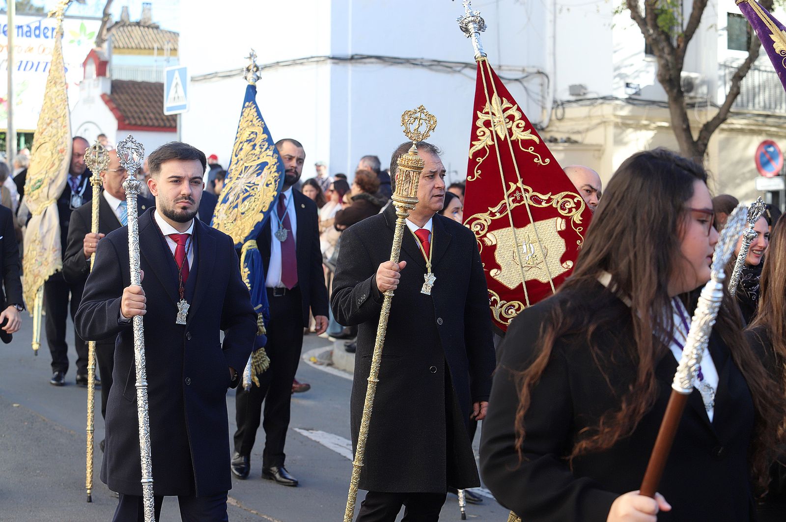 Imágenes de la procesión de San Sebastián en Huelva