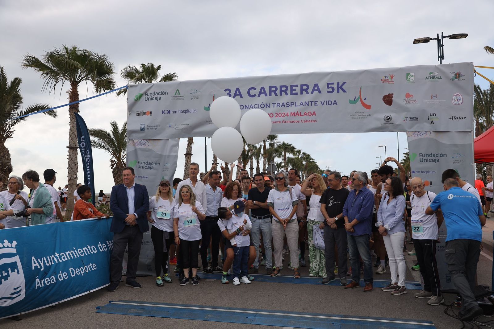 Las fotos de la 3ª carrera solidaria Memorial Vicente Granados en Málaga