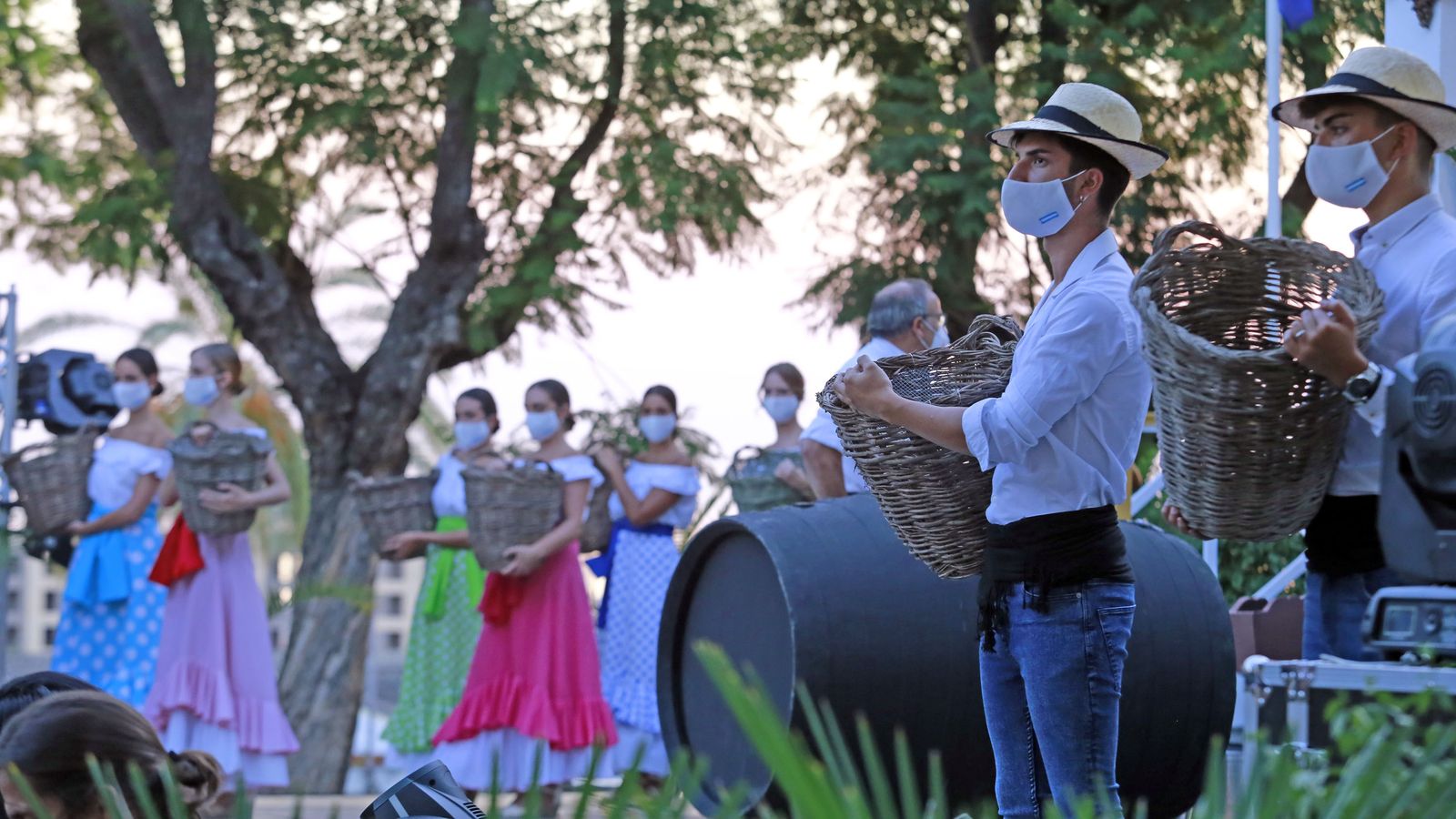 Pisa de la Uva en Alameda Vieja