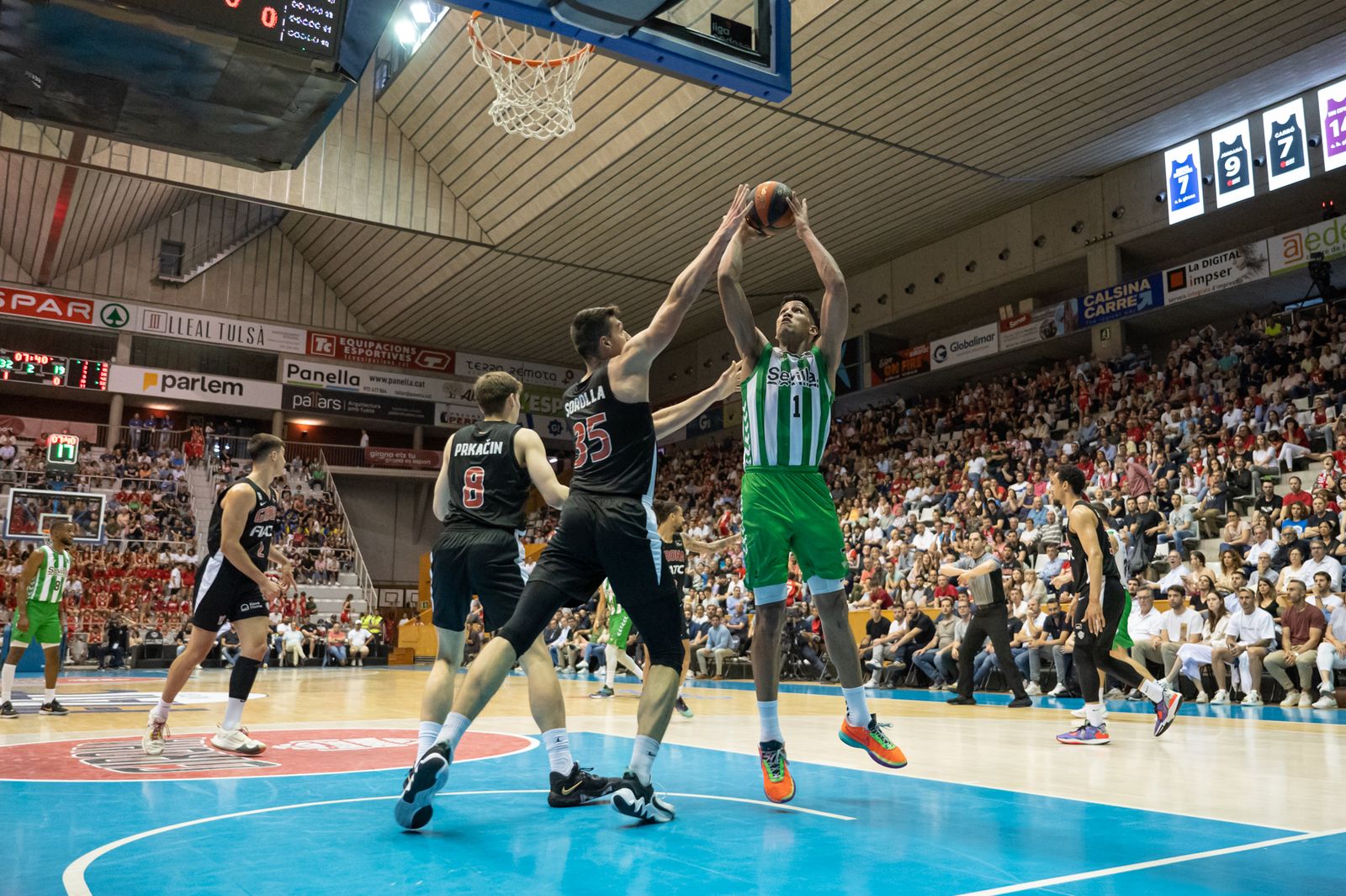 Las fotos del triunfo del Betis Baloncesto en Gerona