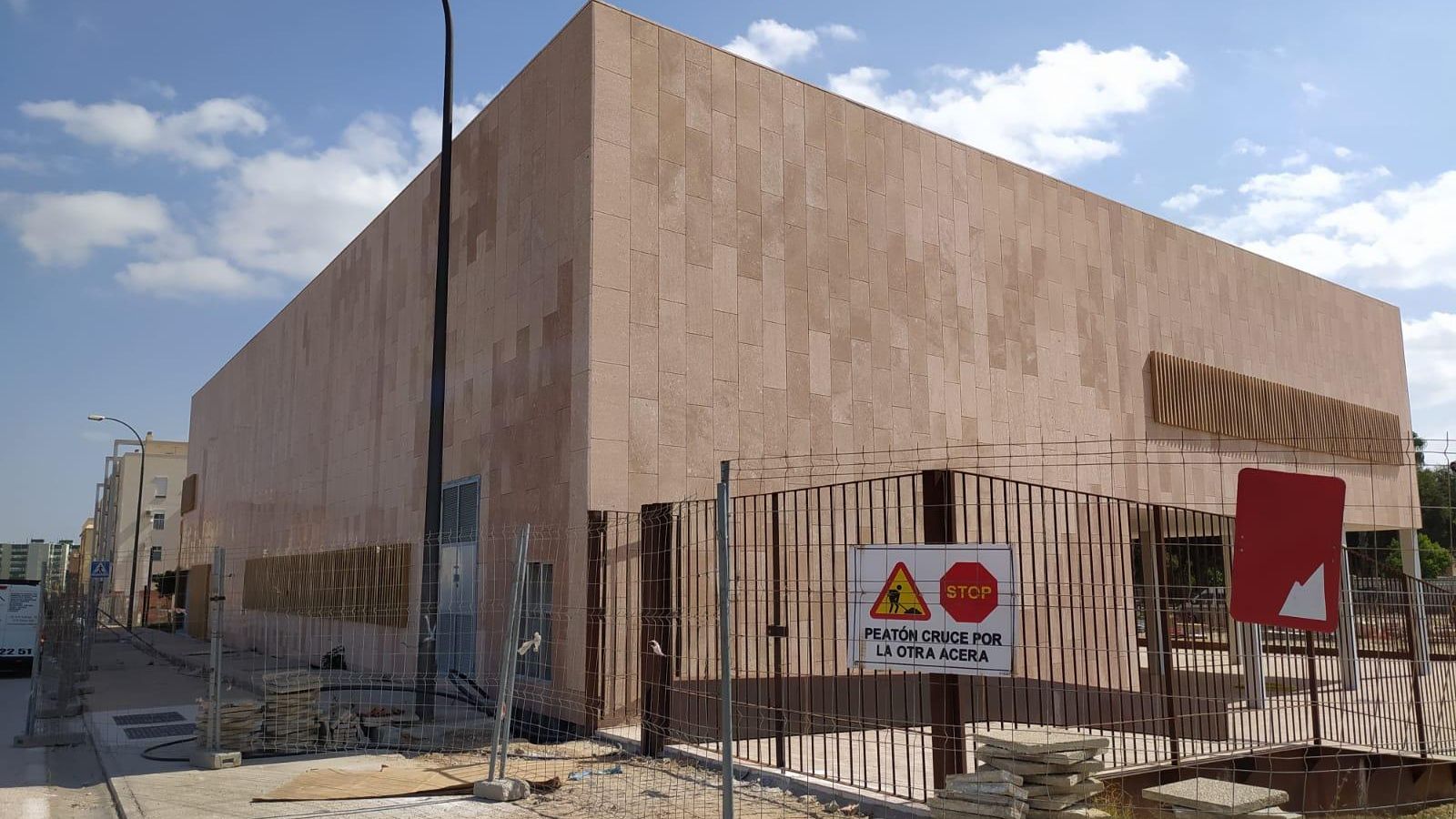 Centro de salud de Camposoto, cuyas obras prácticamente se dan por finalizadas a la espera de su puesta en marcha