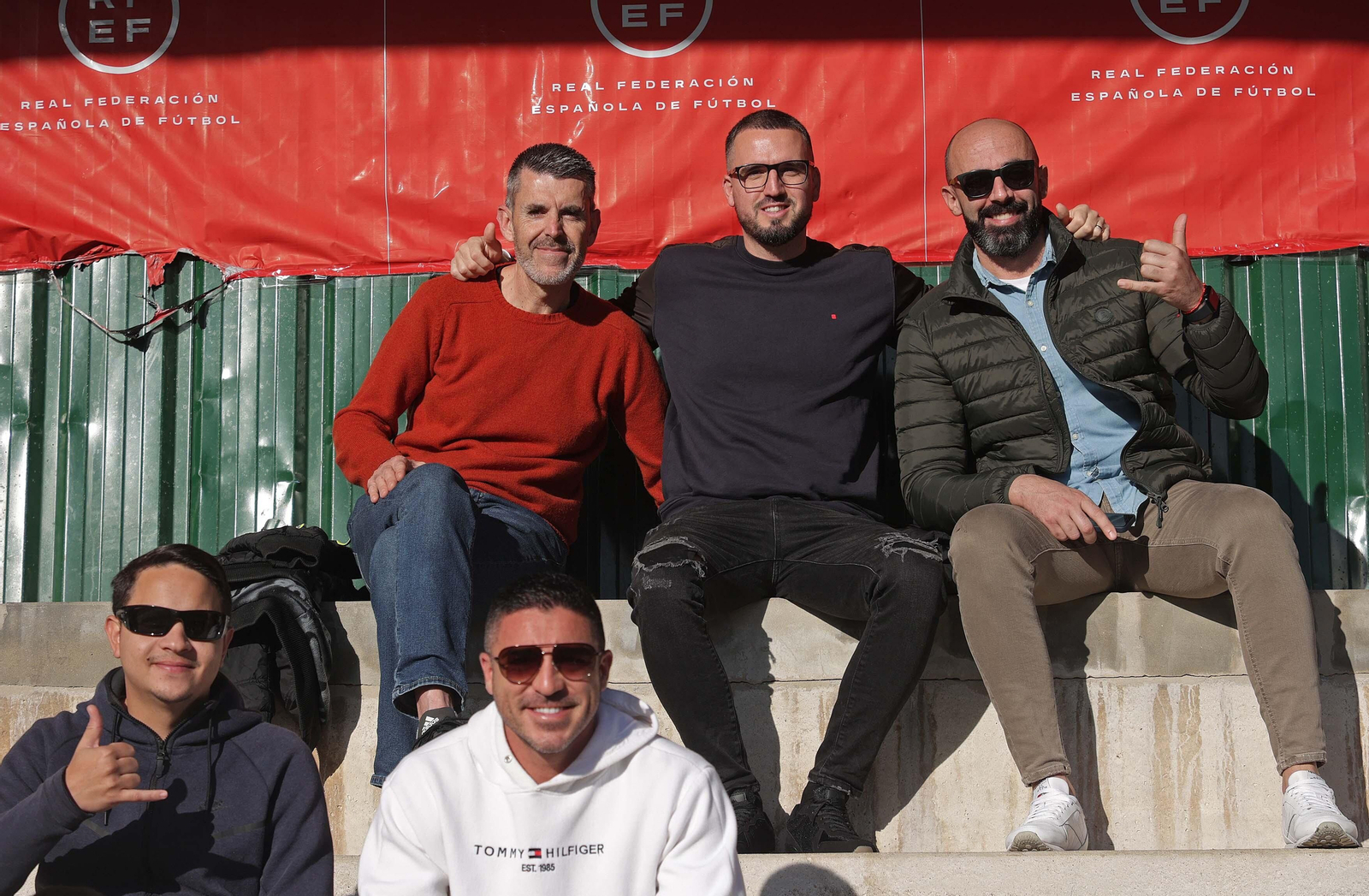 Búscate durante el segundo partido España - Italia sub-17 en Los Barrios