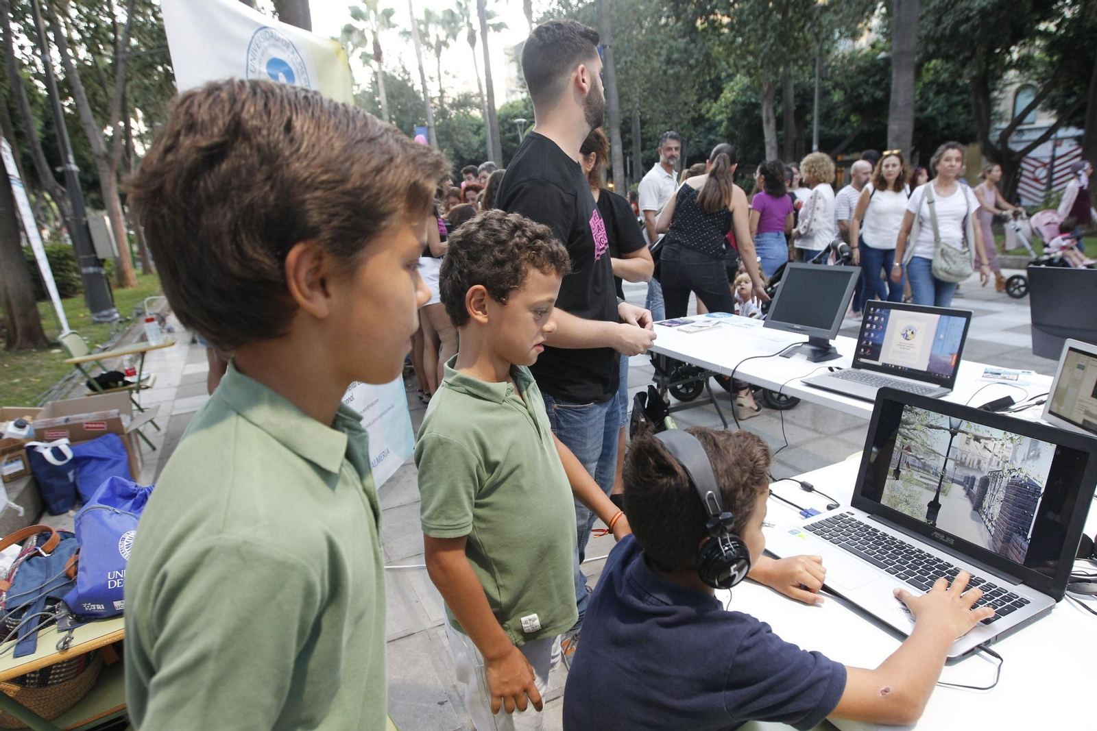 Fotogalería Noche Europea de los Investigadores. Universidad de Almería-UAL