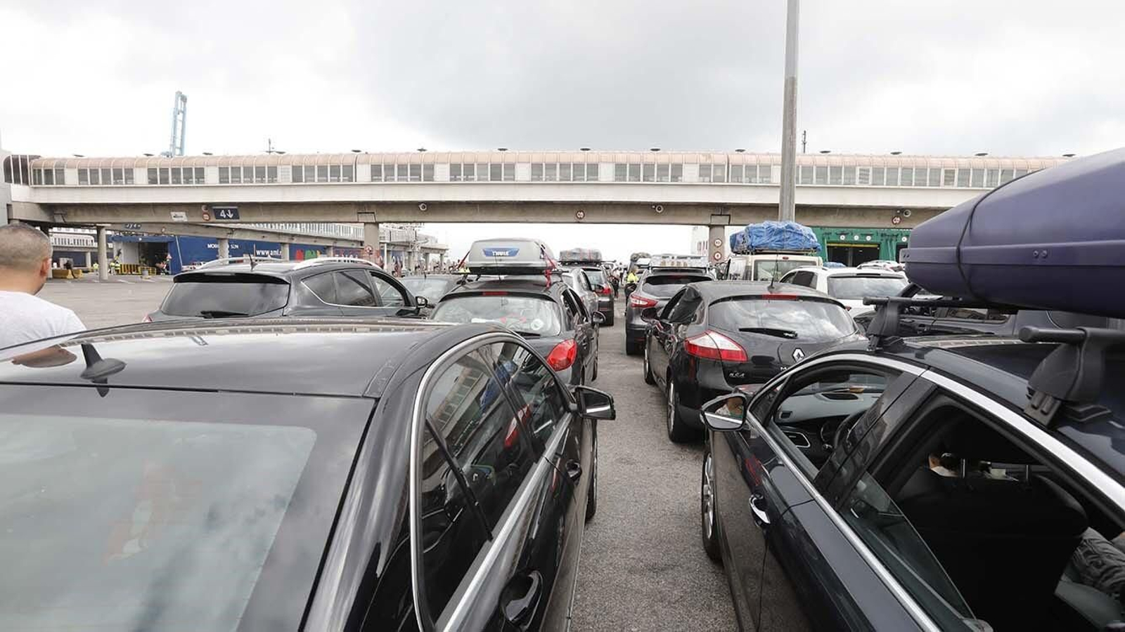 Las fotos de la OPE en un domingo con mucho transito