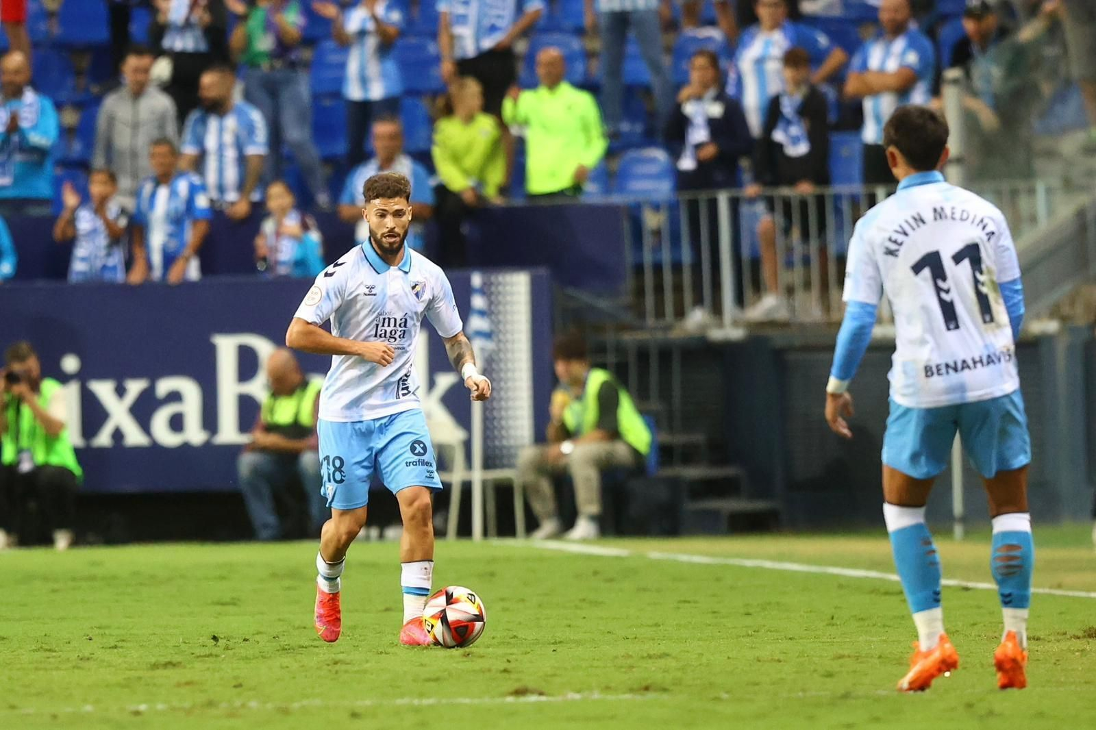 El Málaga CF - Real Madrid Castilla, en fotos