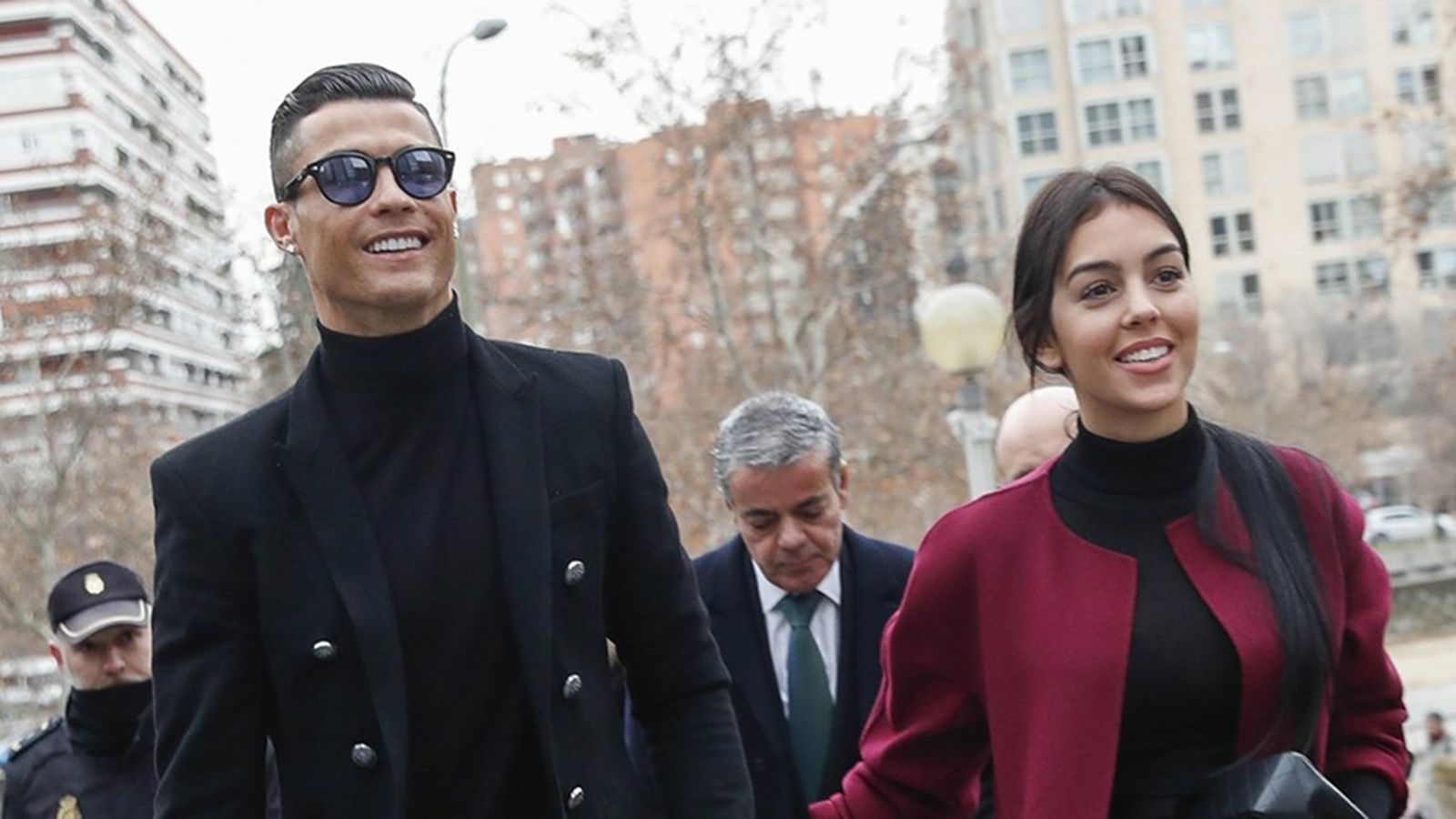 Georgina y Cristiano Ronaldo juntos.