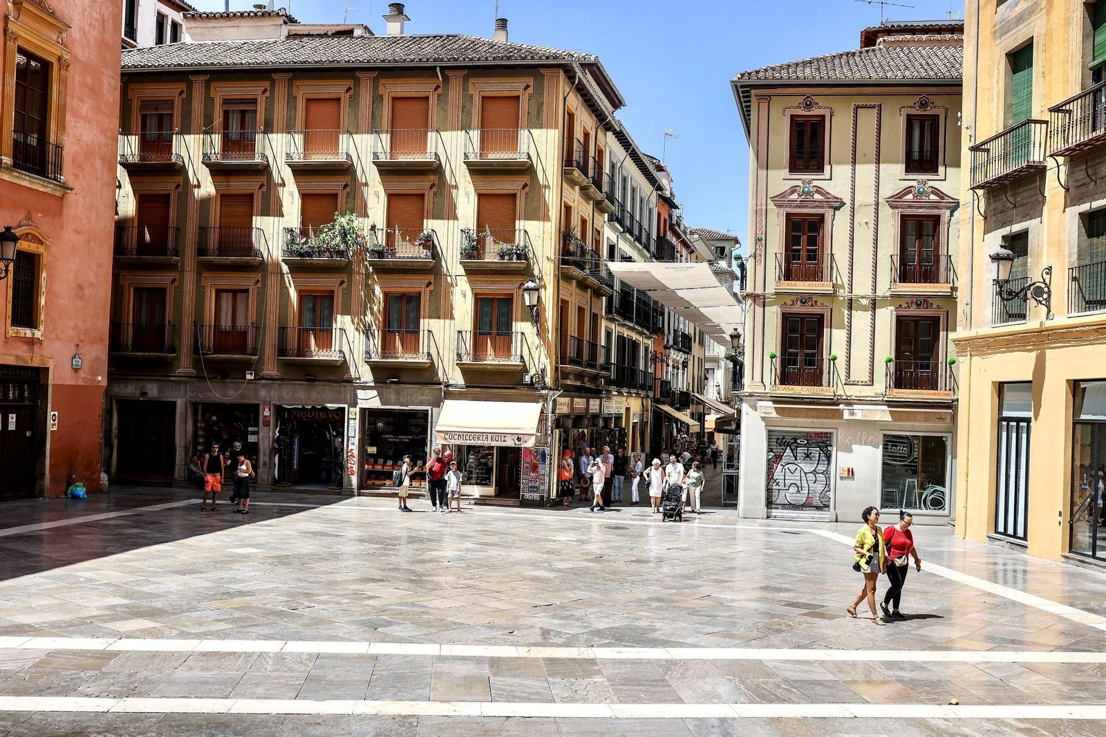 Panorámica de la Plaza de las Pasiegas