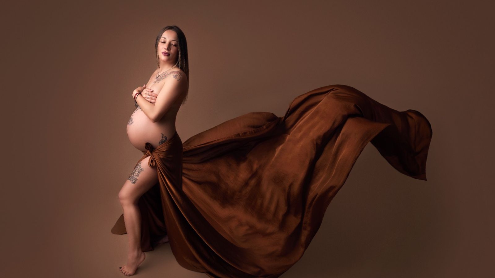 Uno de los trabajos de Veronikka en su estudio de fotografía