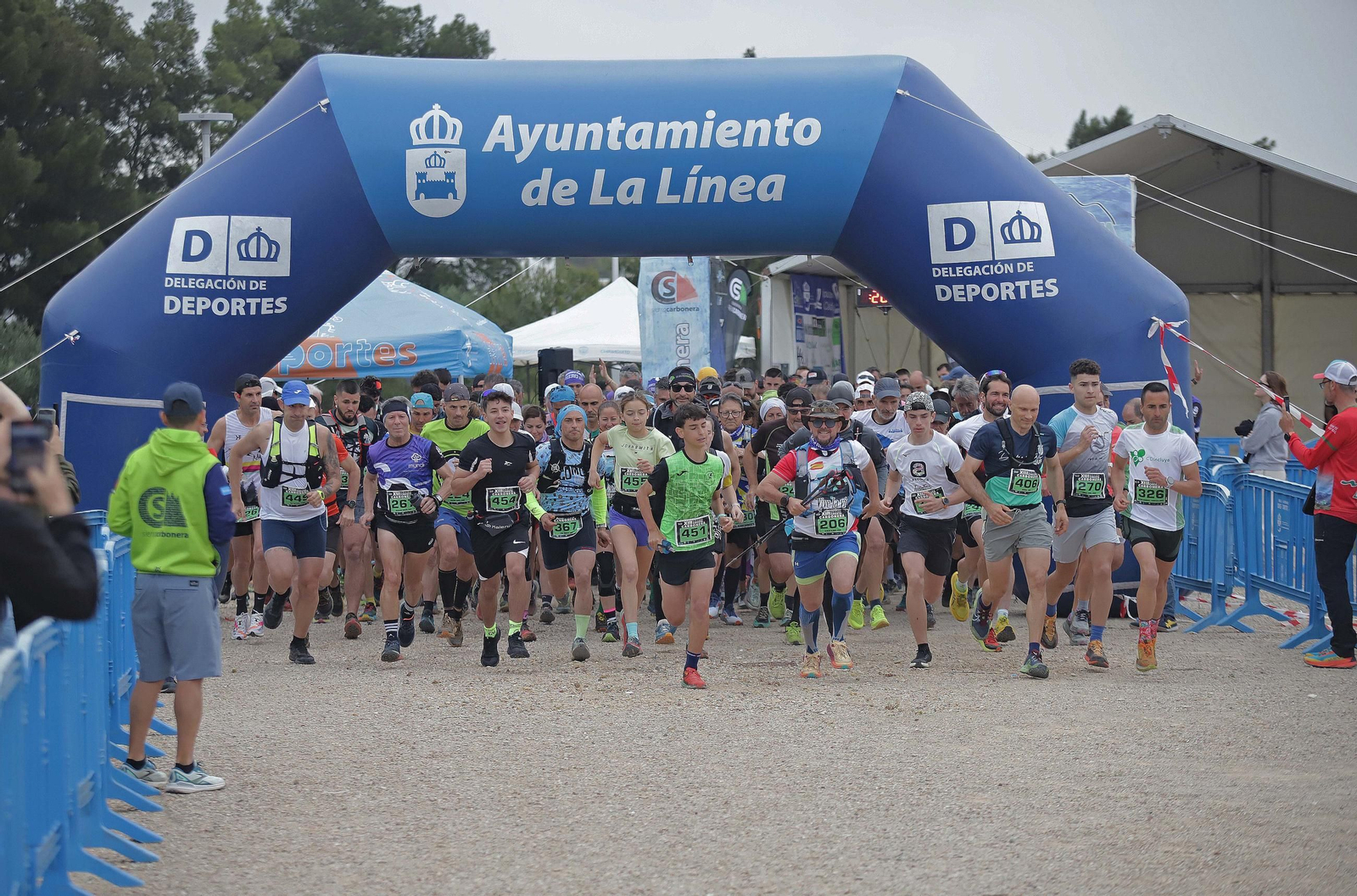 Fotos de la XIII Cresta Sierra Carbonera en La Línea
