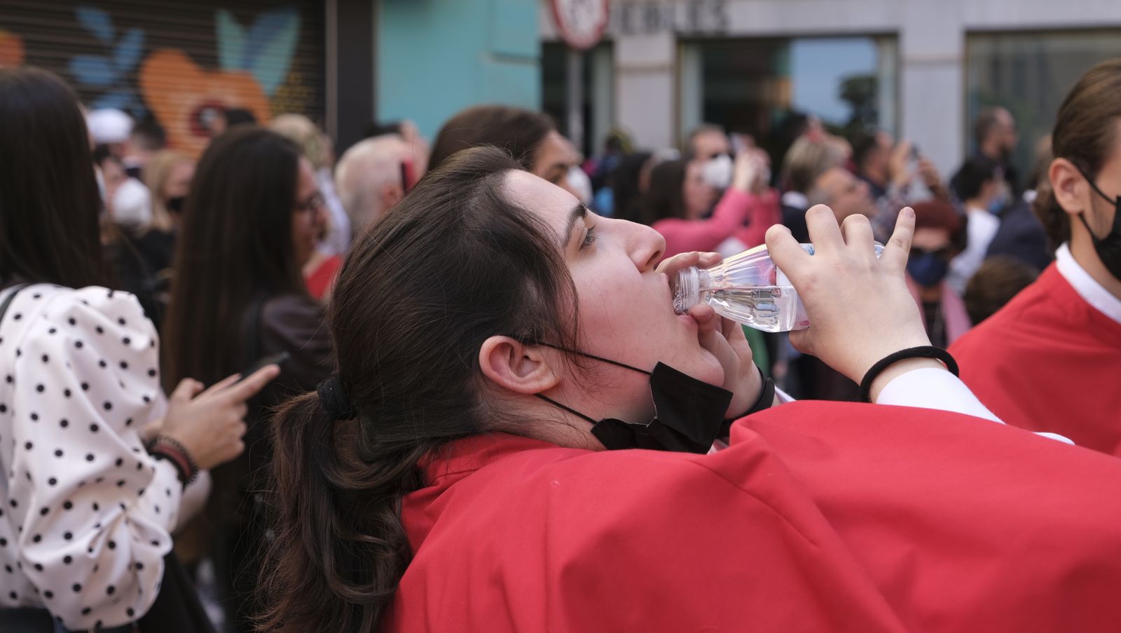 Fotogalería de la procesión de La Borriquita en Almería. Semana Santa 2022.