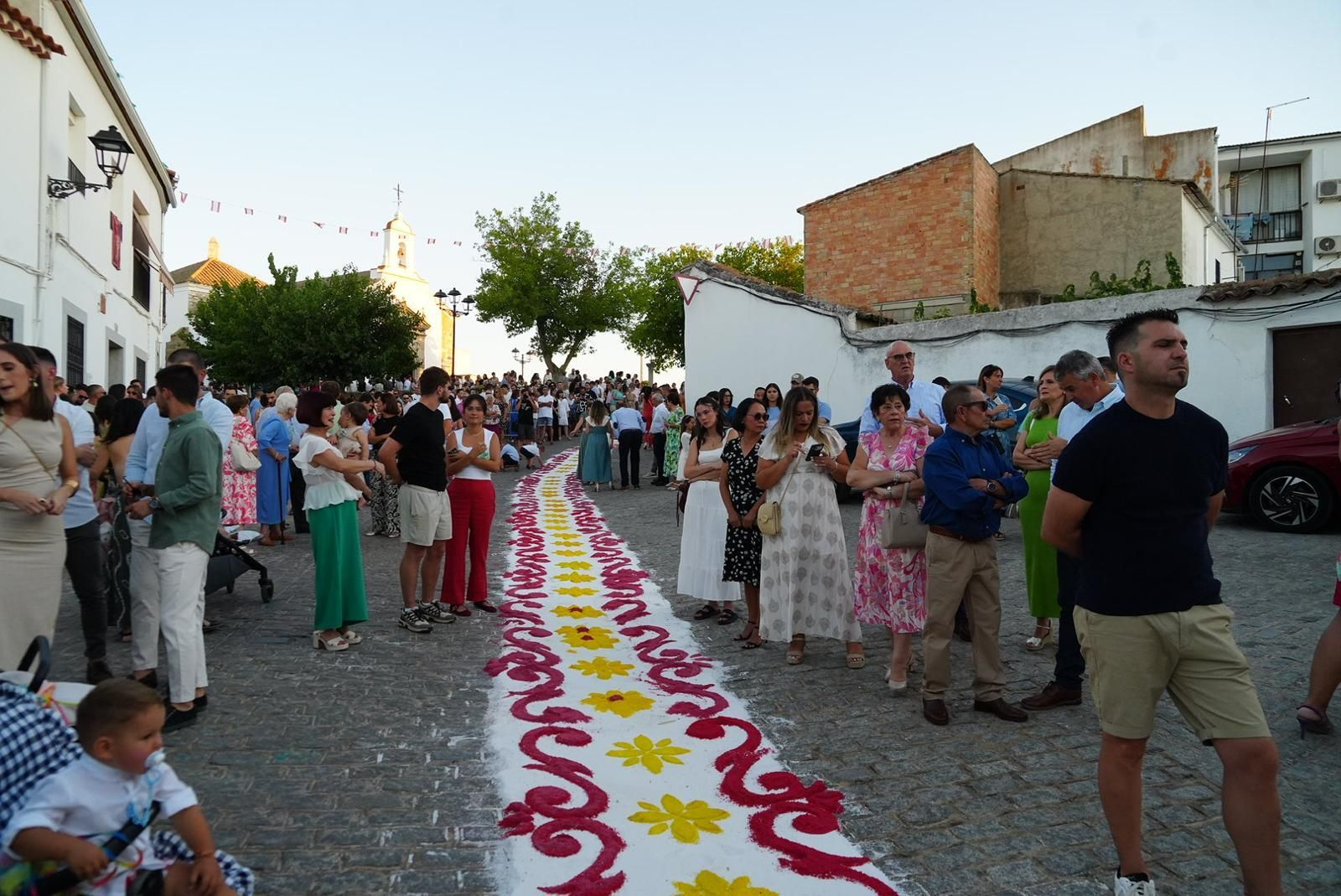 La procesión de San Roque en Dos Torres