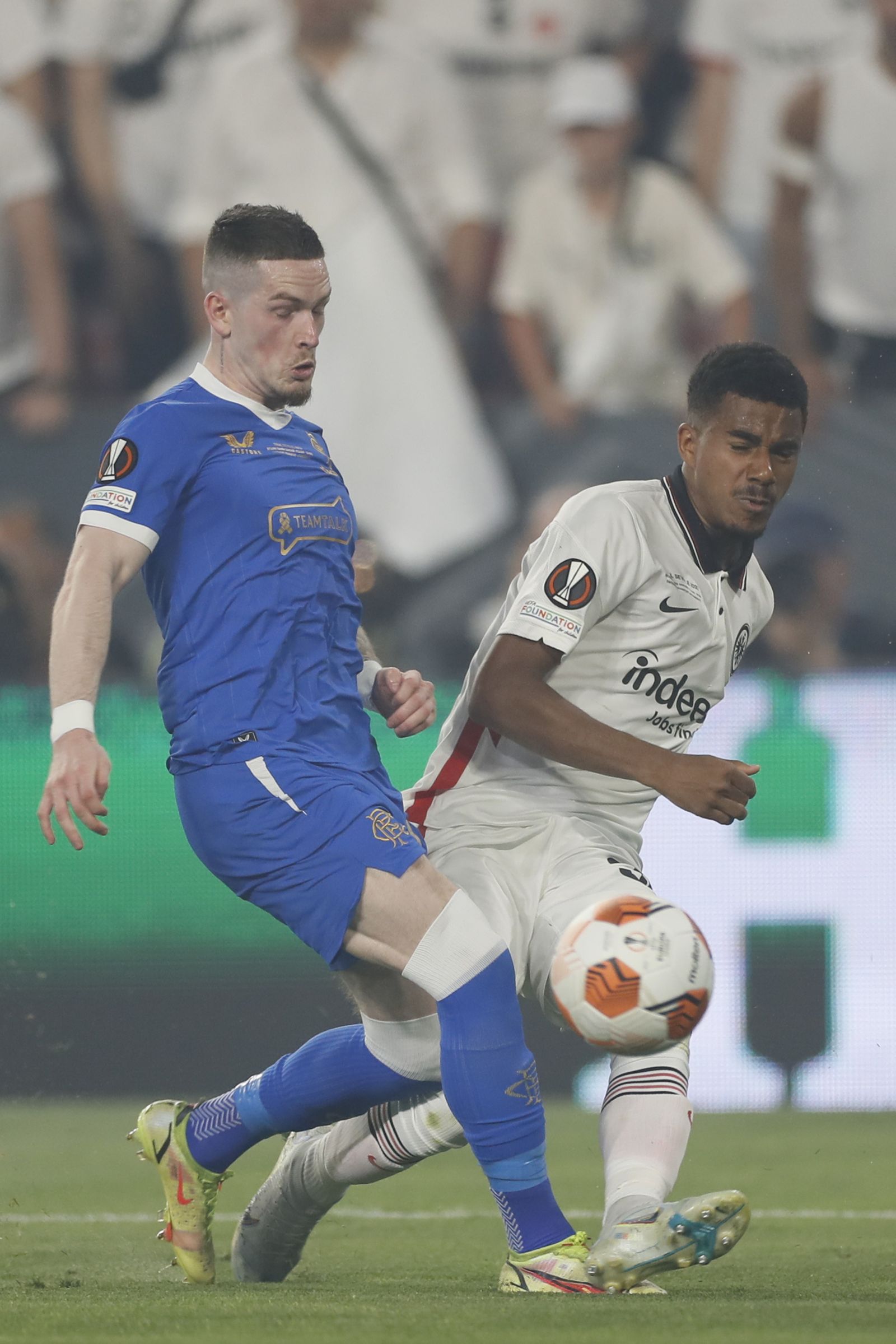 Las fotos del Eintracht-Rangers, la final de la Europa League en Sevilla